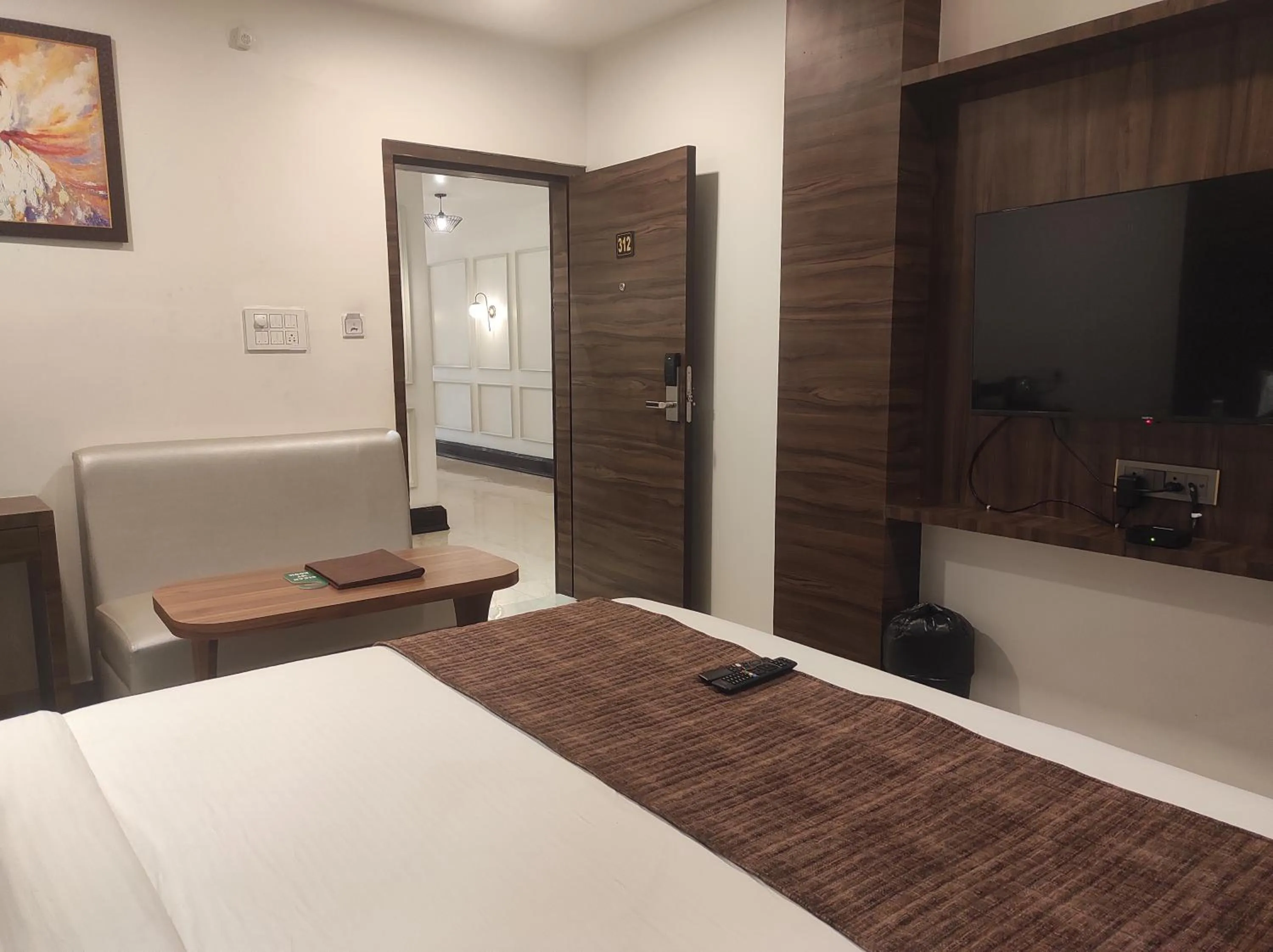 Bed in Hotel Obsidian Blue