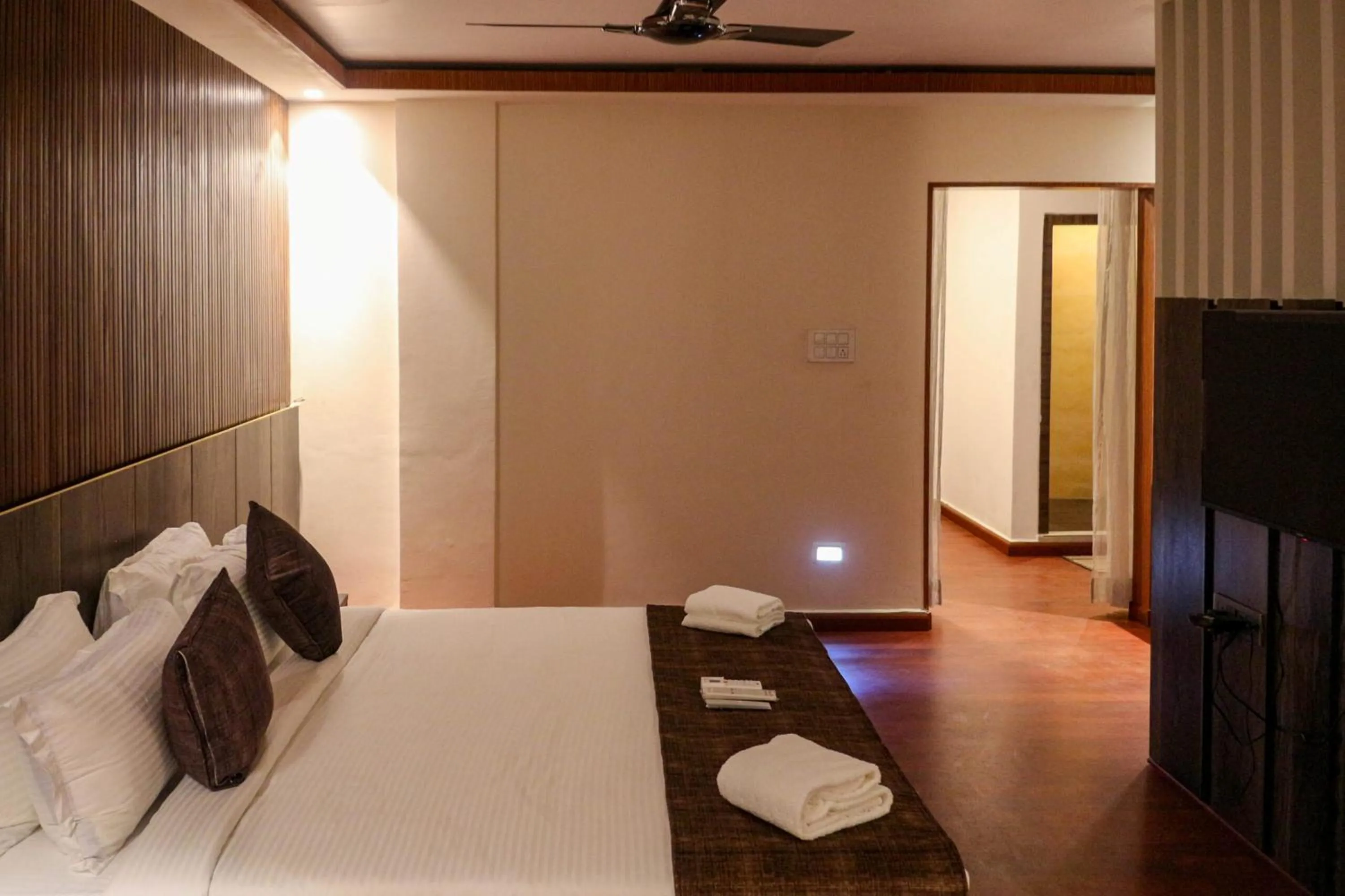 Bed in Hotel Obsidian Blue