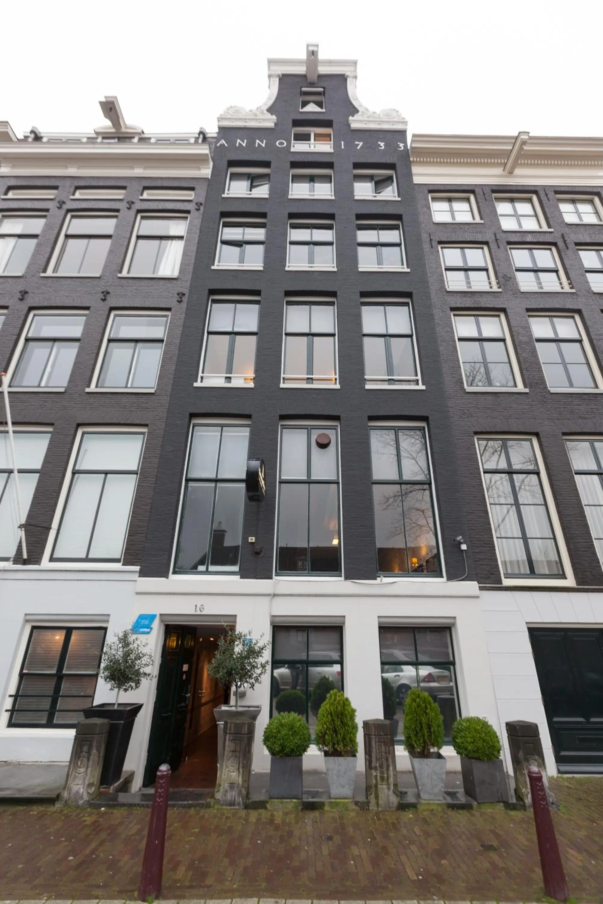 Facade/entrance in Hotel Hermitage Amsterdam