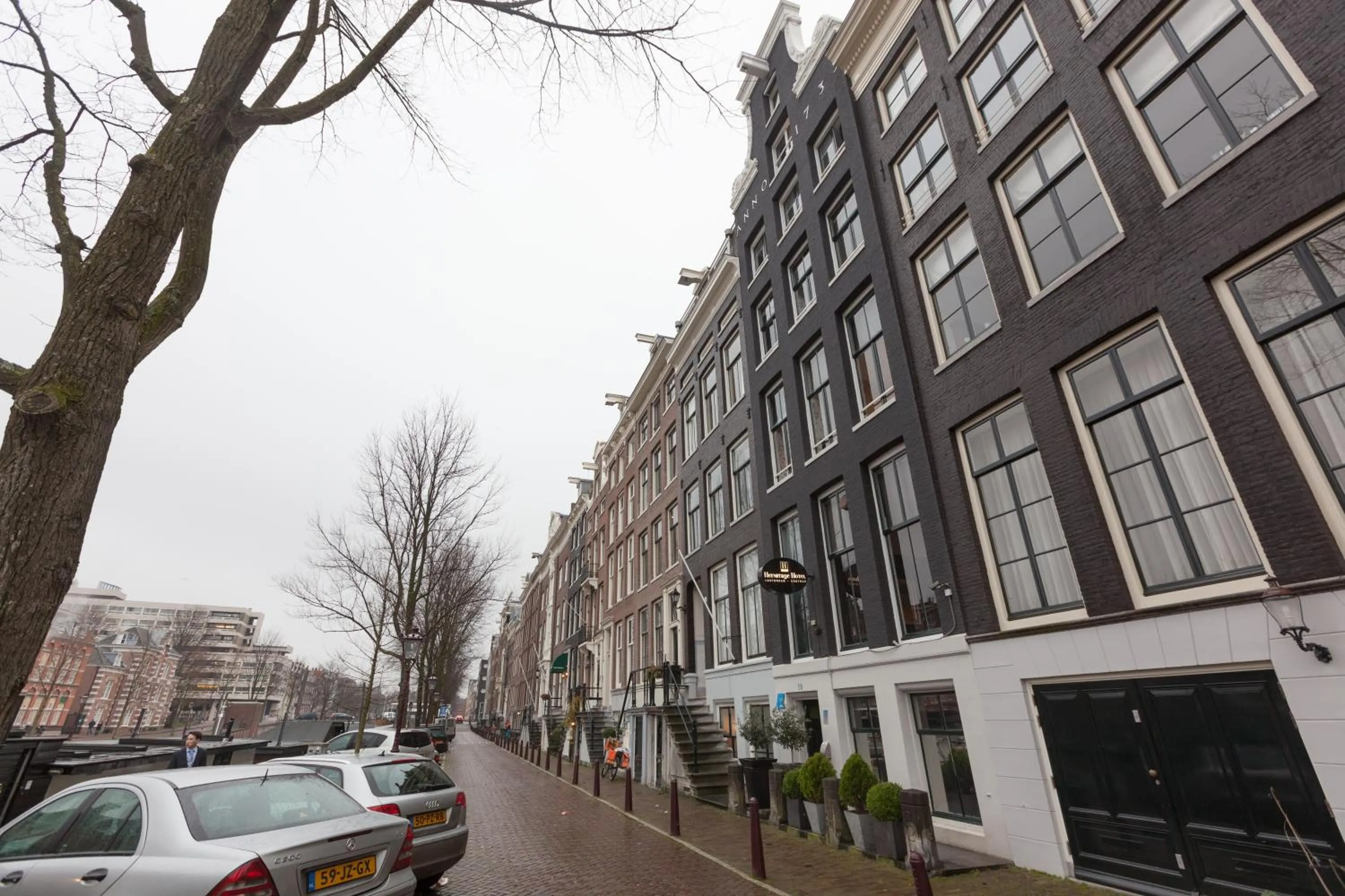 Facade/entrance in Hotel Hermitage Amsterdam