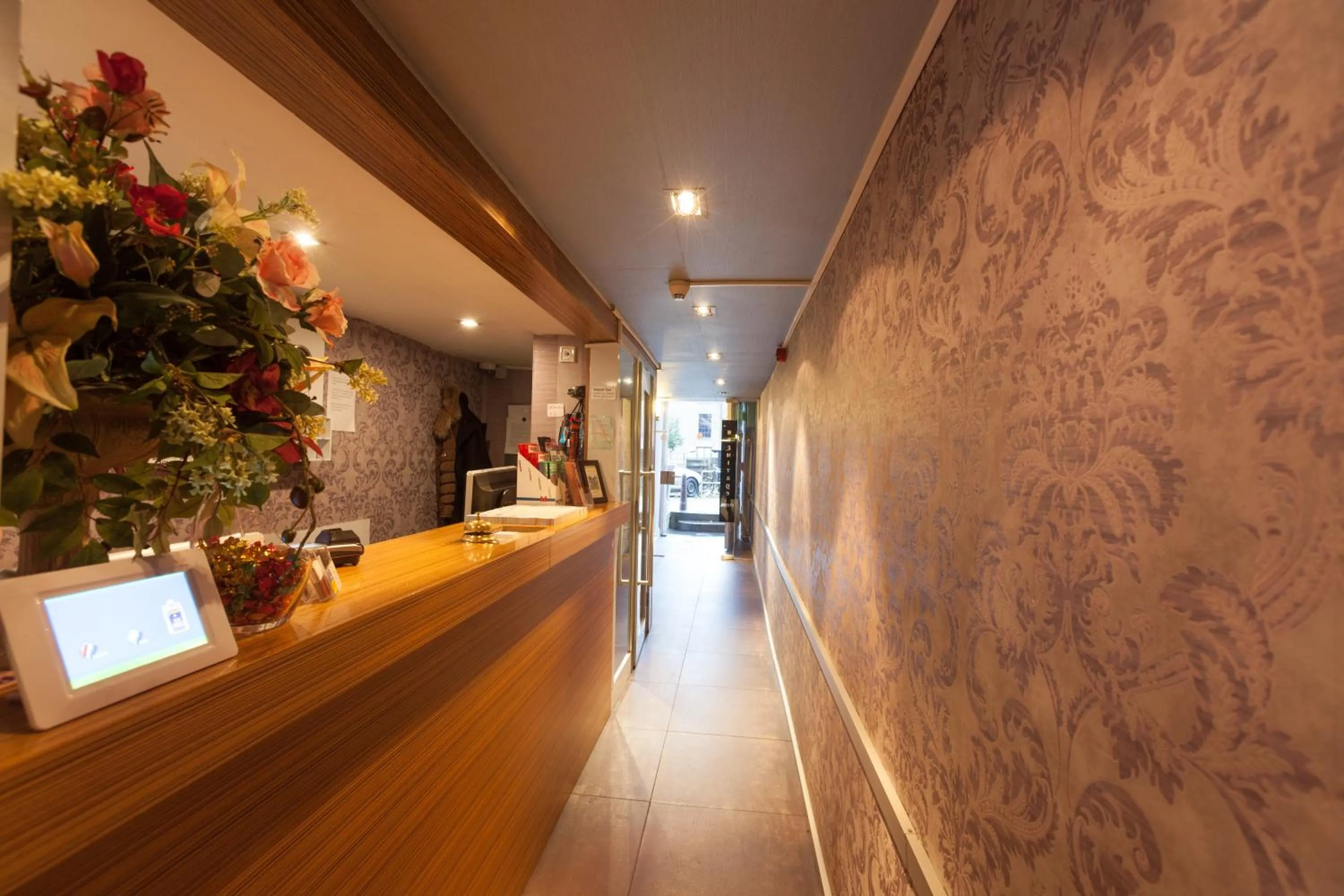 Lobby or reception in Hotel Hermitage Amsterdam