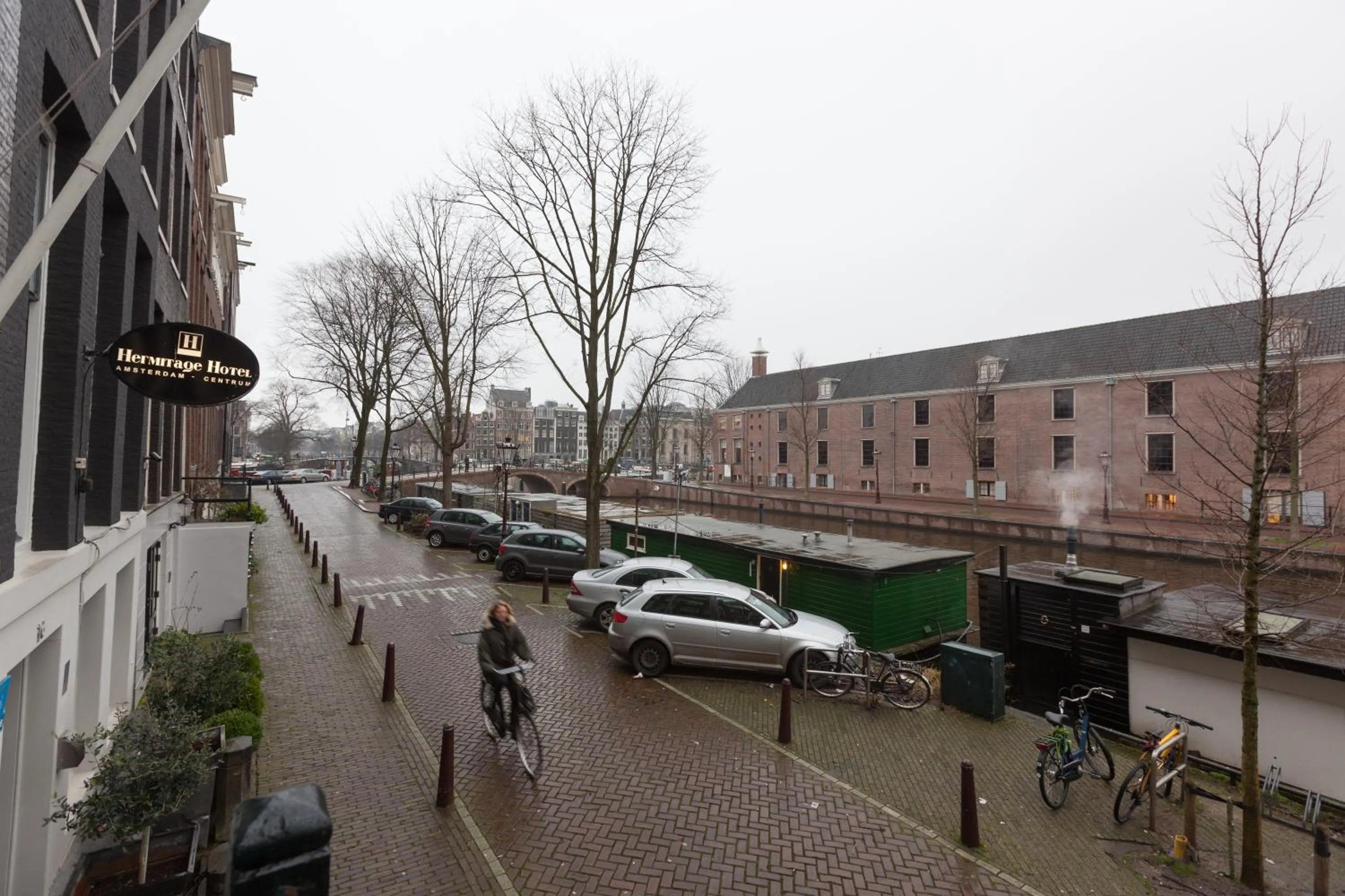 Facade/entrance in Hotel Hermitage Amsterdam