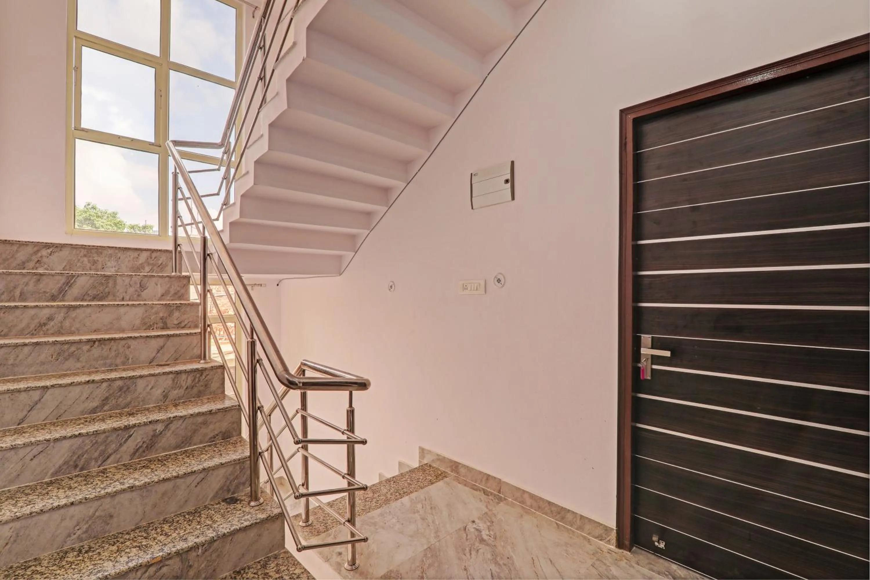 Lobby or reception in Hotel O Hotel Trimurti Inn