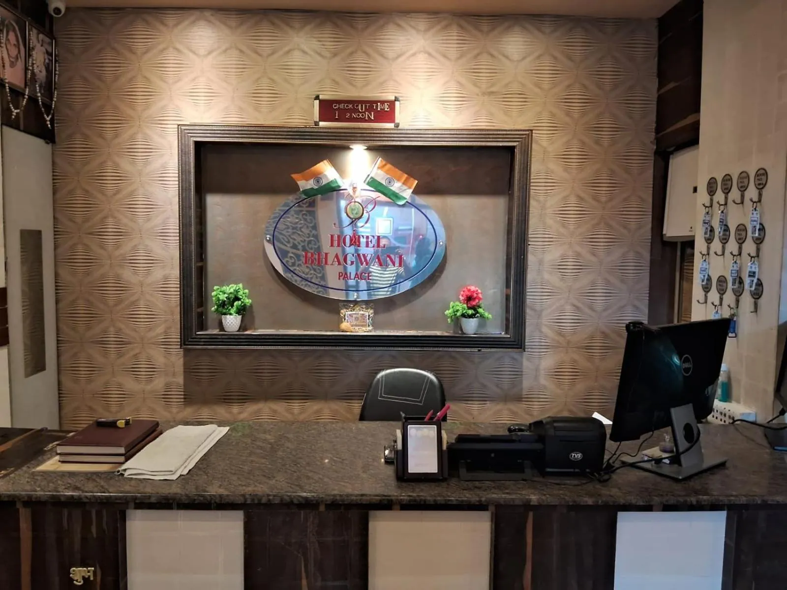 Lobby or reception in Hotel Bhagwani Palace