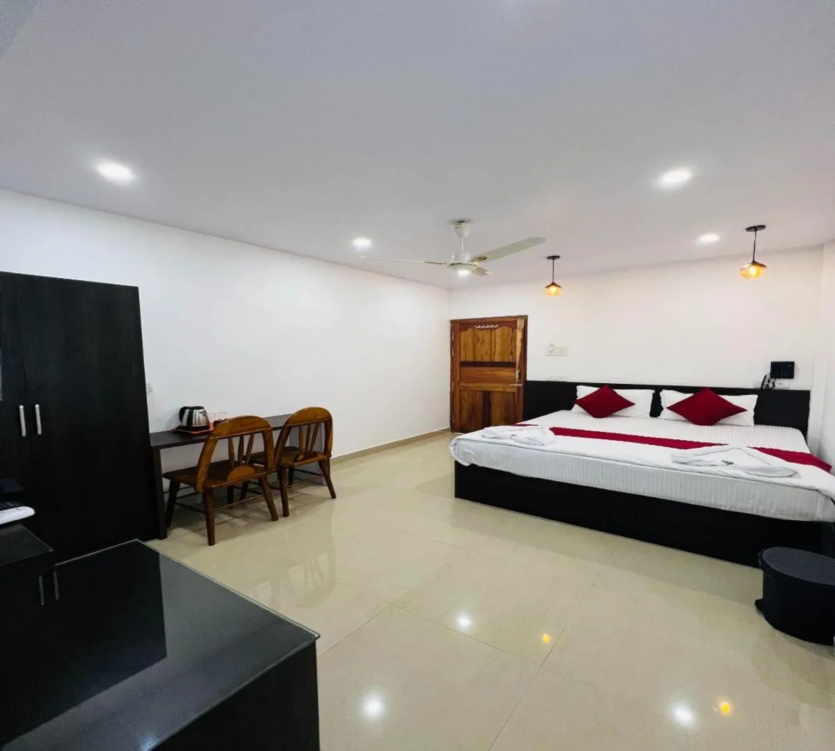 Bed in Sea Shore Residency