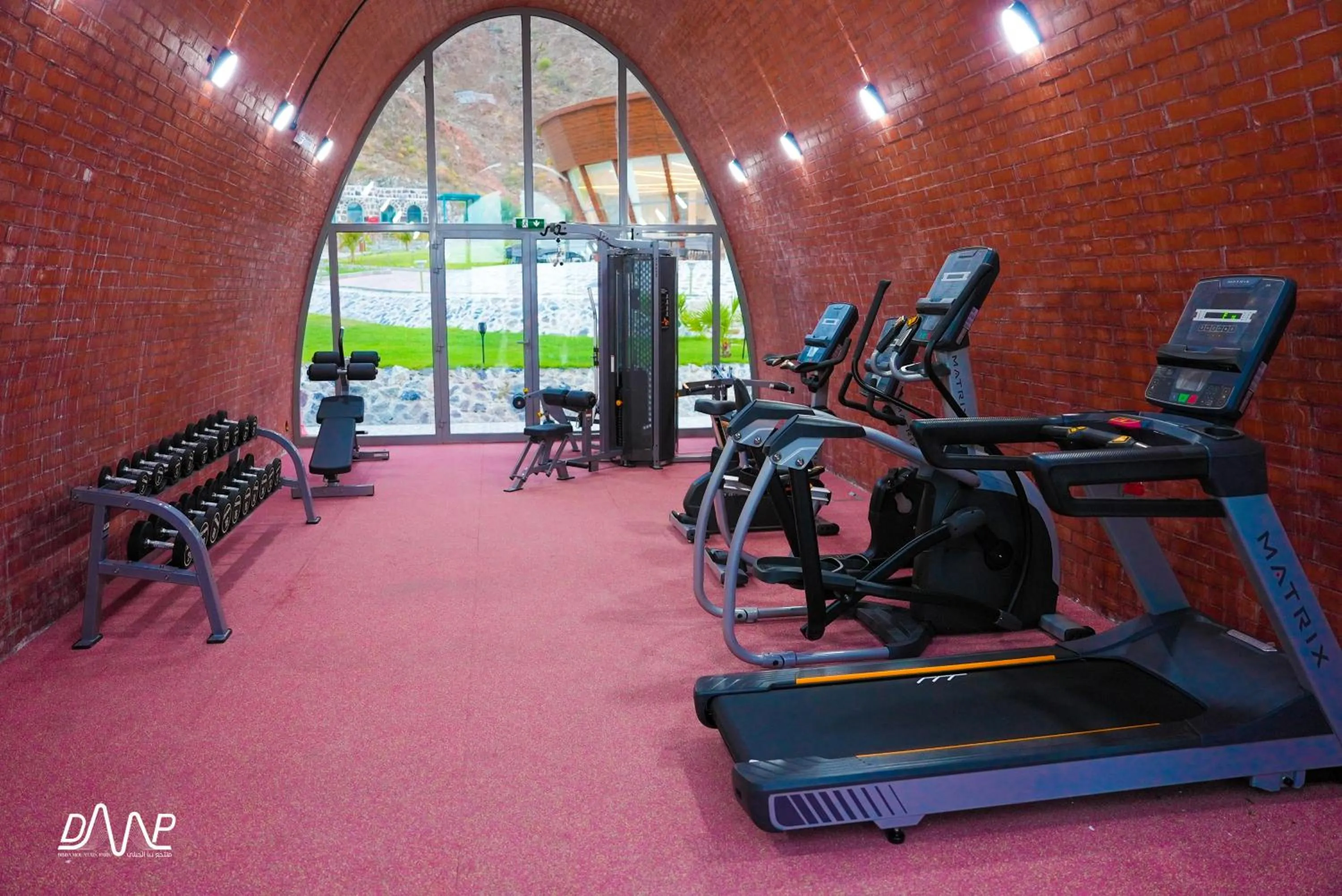 Fitness centre/facilities in Dibba Mountain Park Resort
