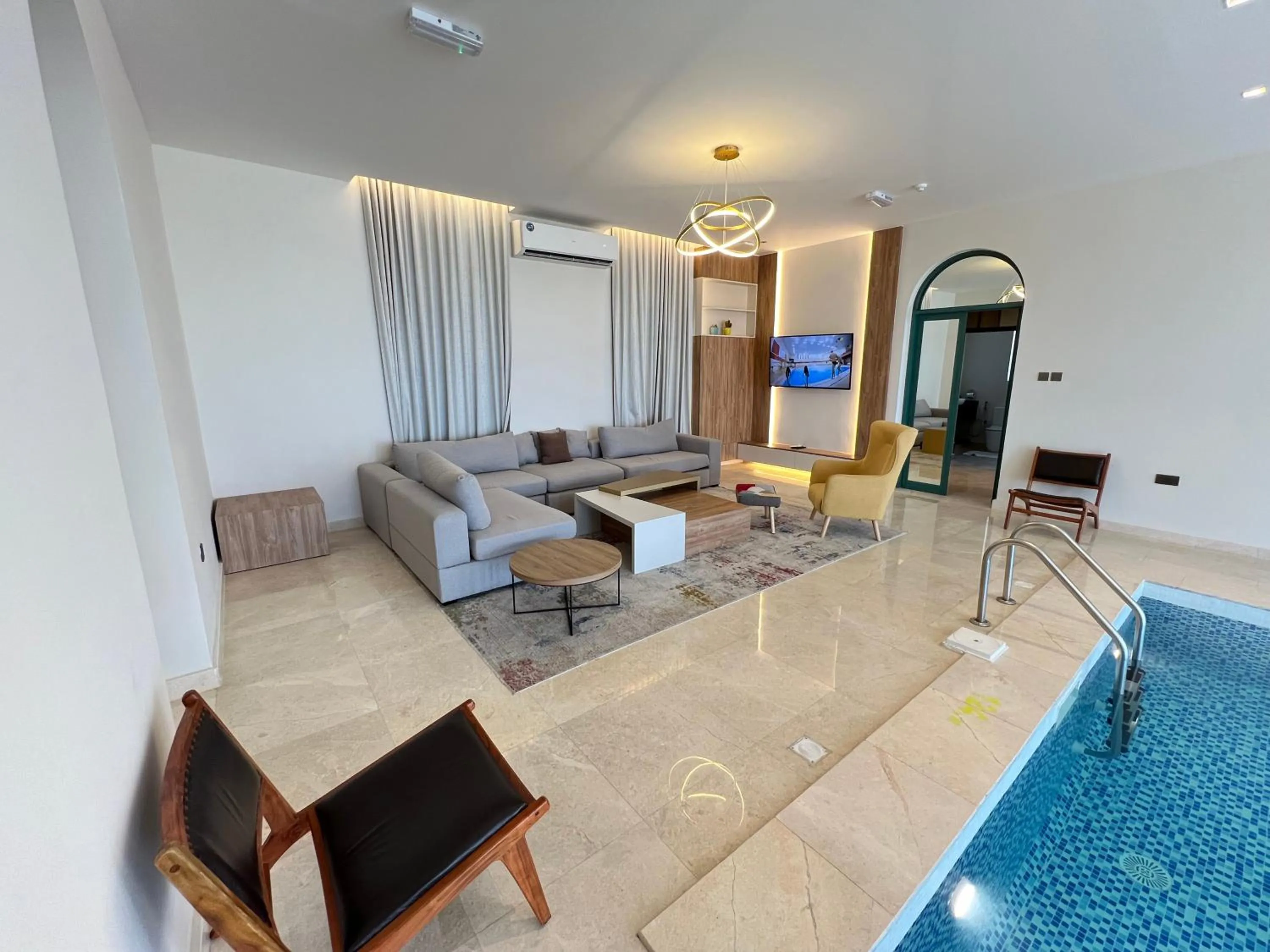 Seating area in Dibba Mountain Park Resort