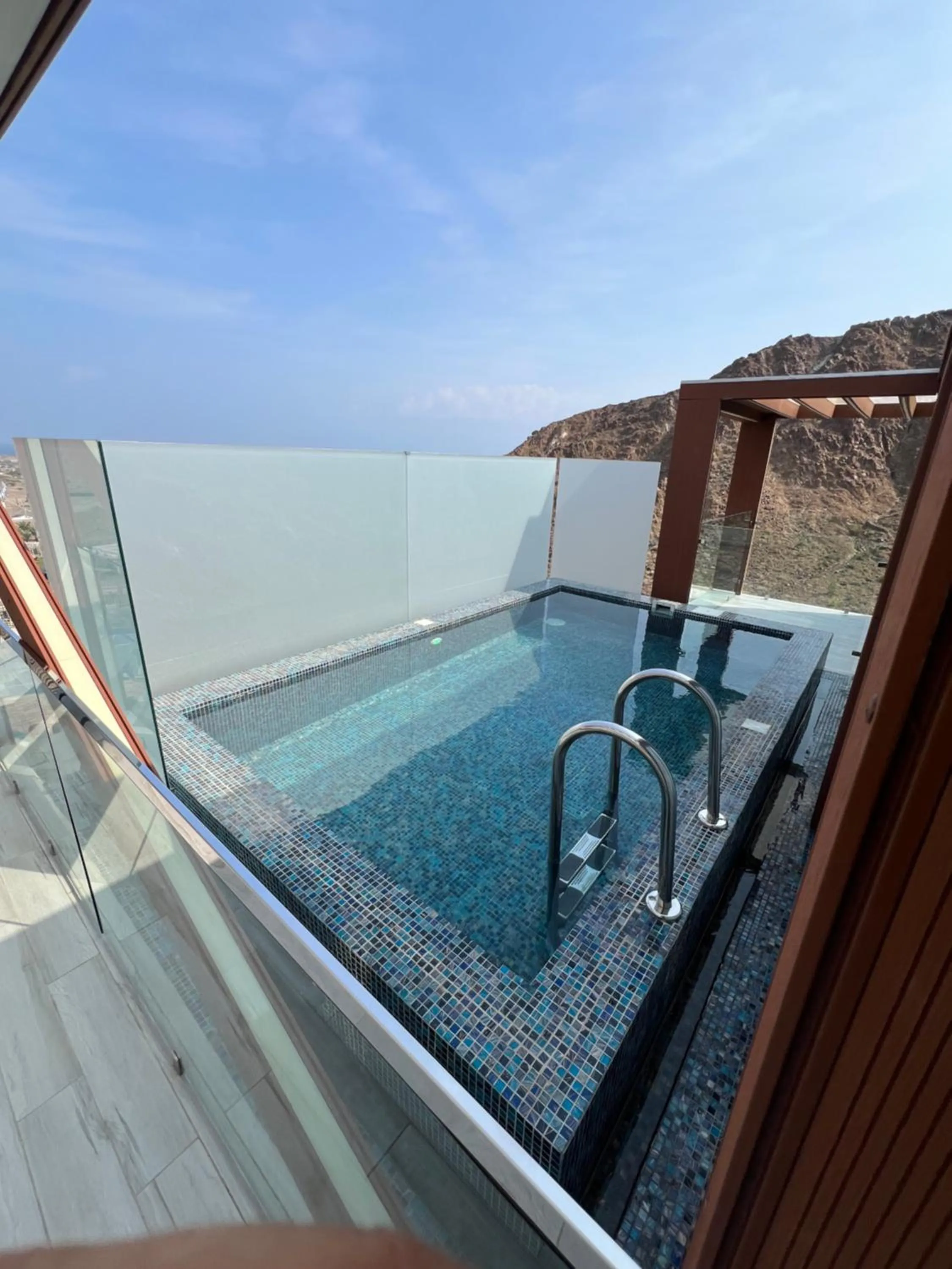 Pool view in Dibba Mountain Park Resort