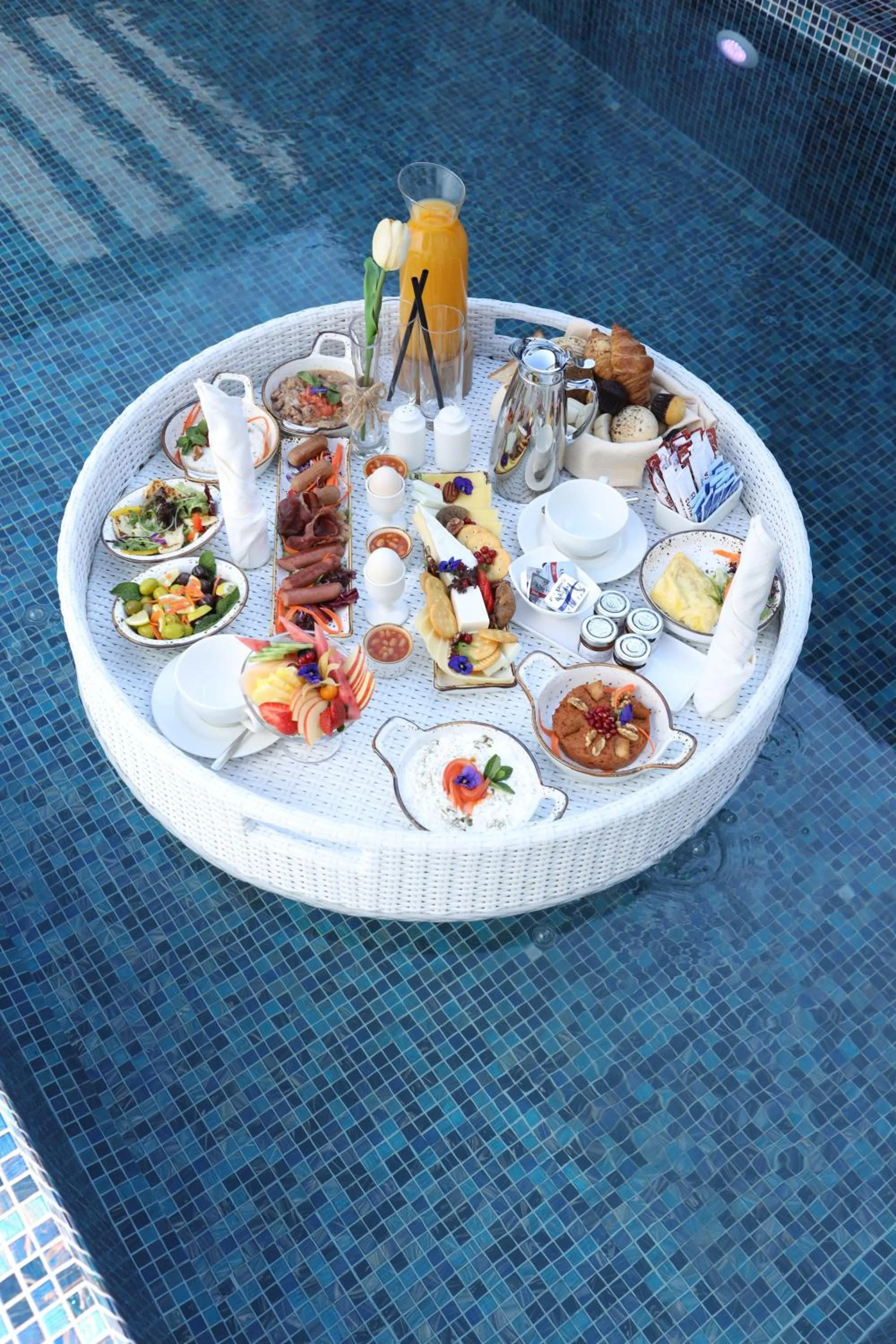 Pool view in Dibba Mountain Park Resort