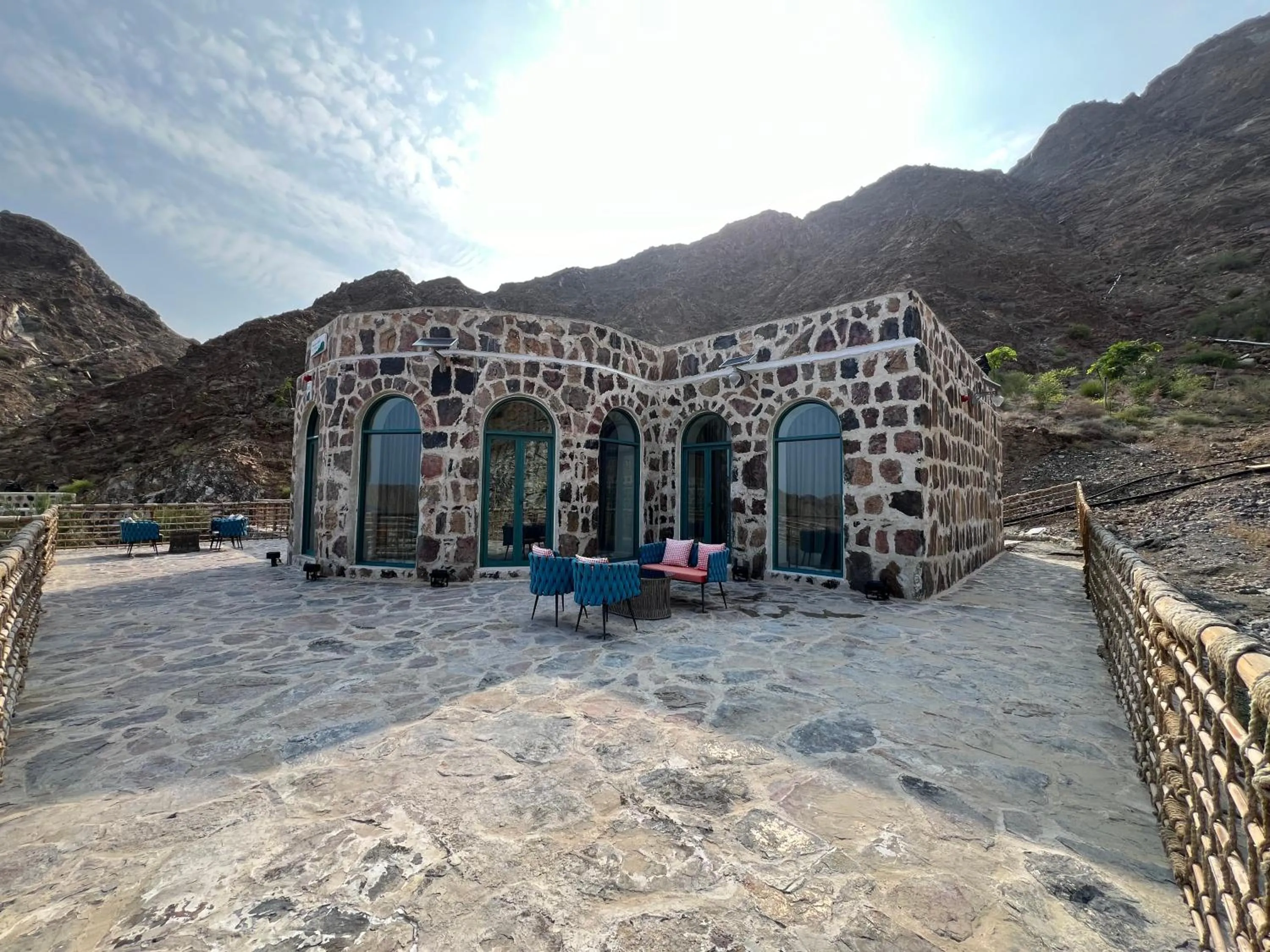 Property building in Dibba Mountain Park Resort