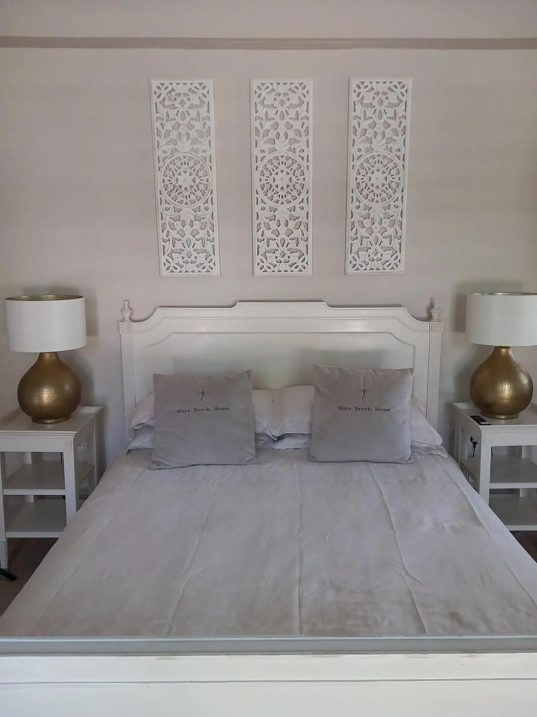 Bed in Mere Brook House