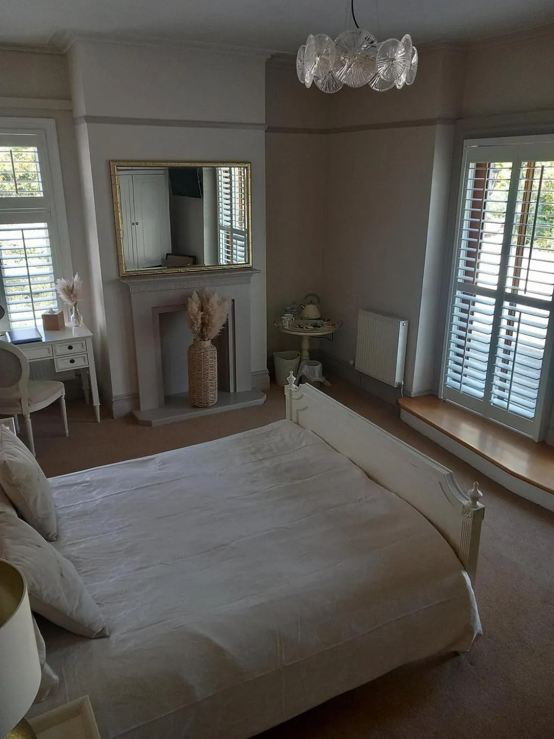 Bed in Mere Brook House