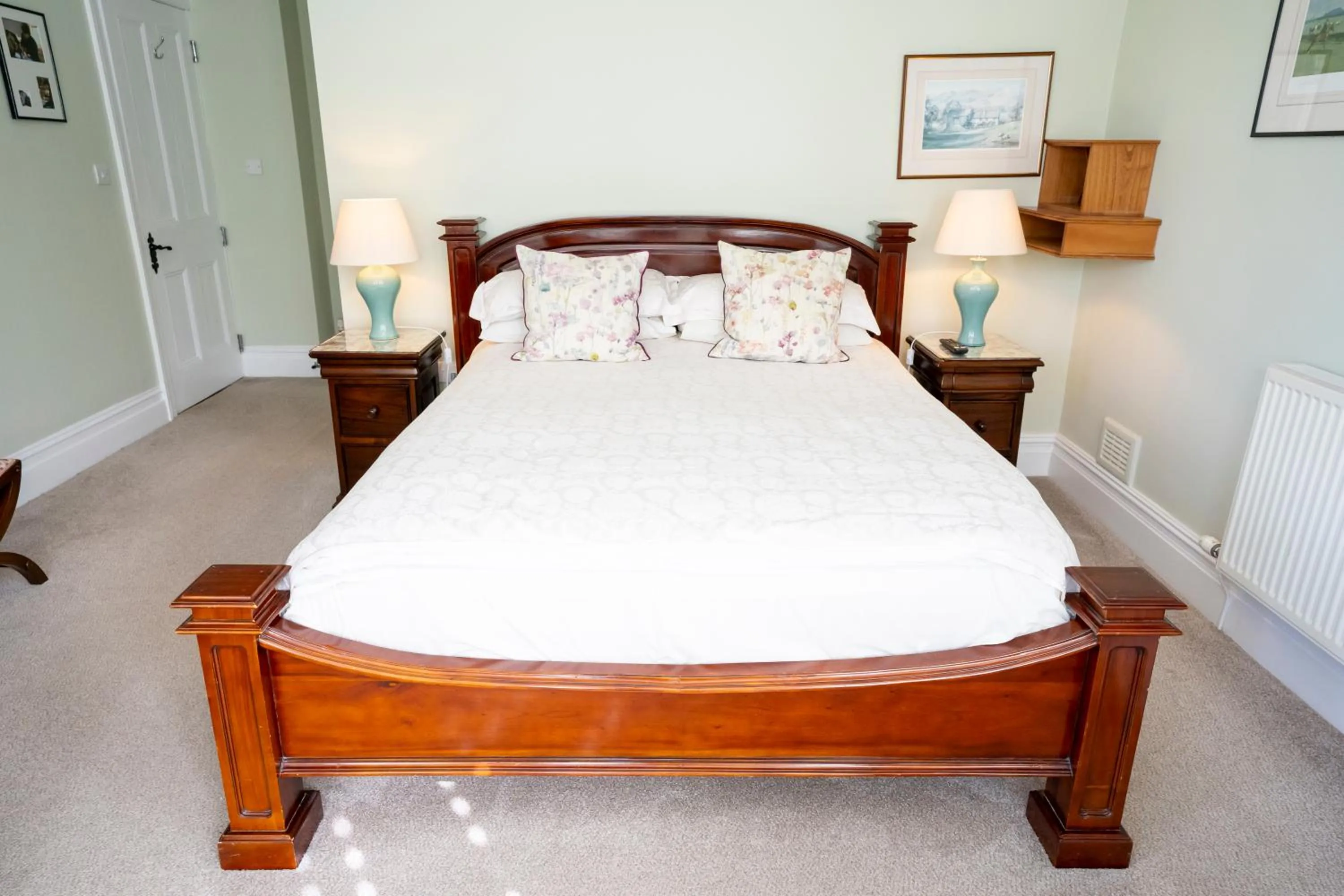 Bed in Mere Brook House
