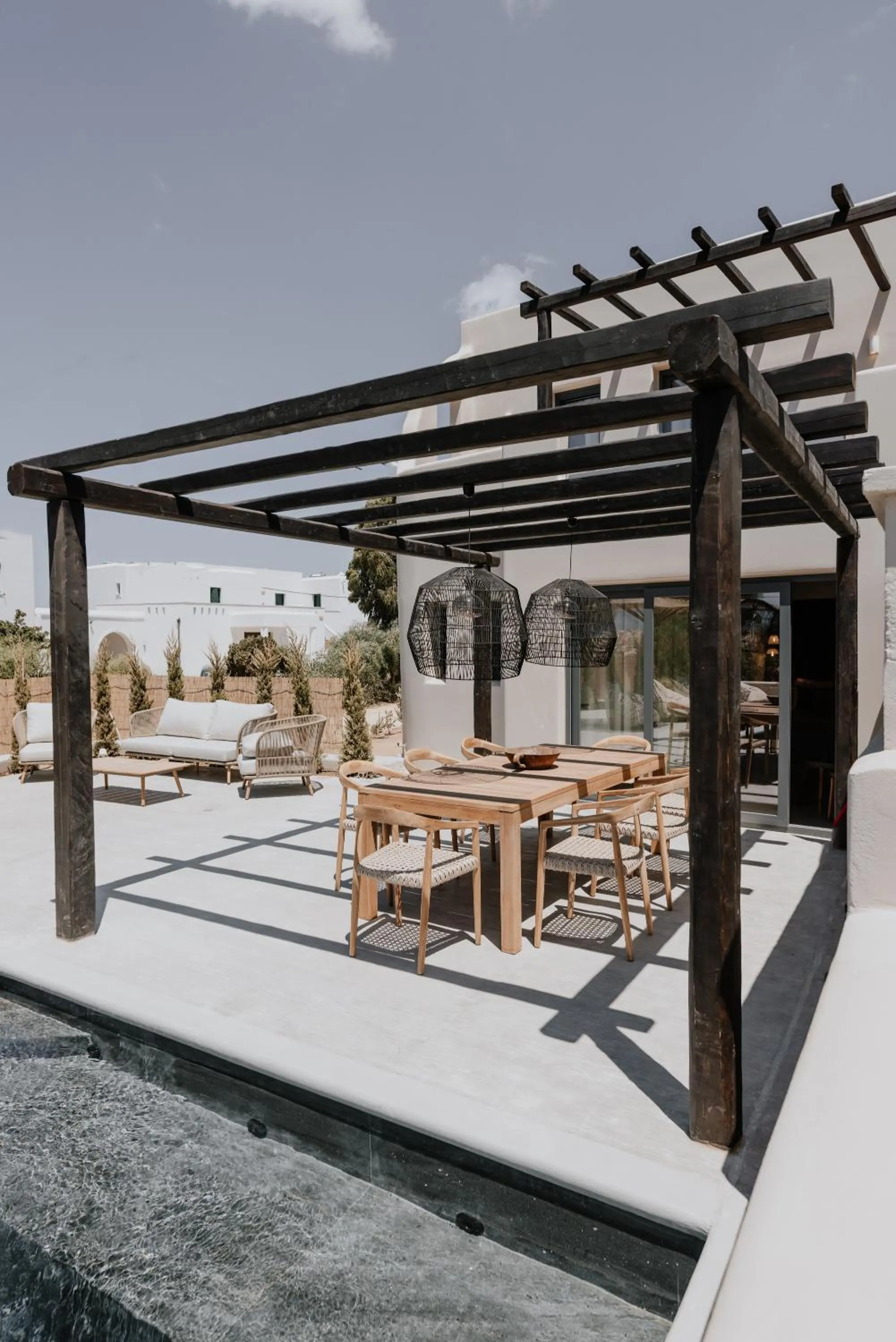 Swimming pool in ONYM Curated Villas