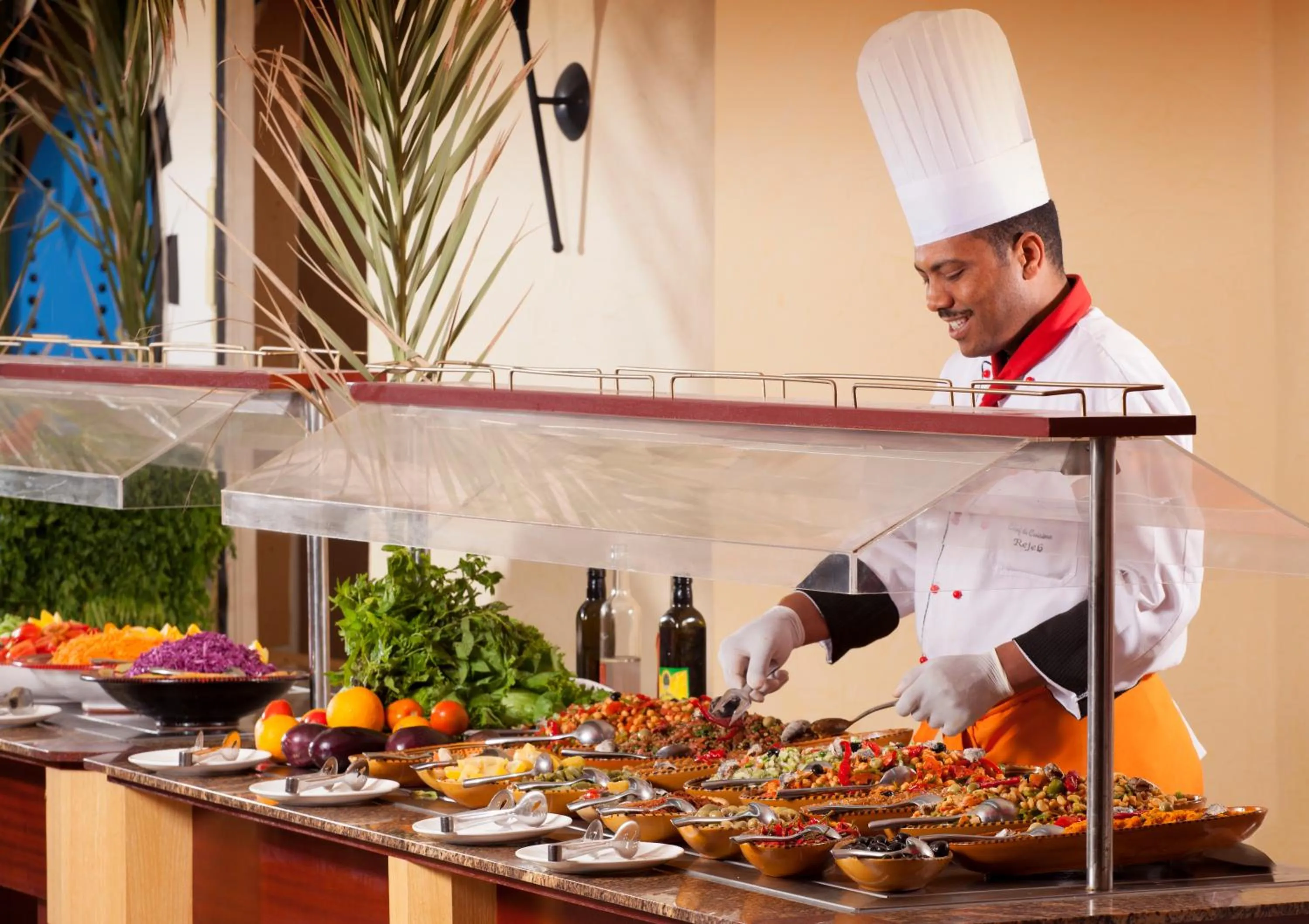 Food and drinks in Hotel & Club Lella Meriam