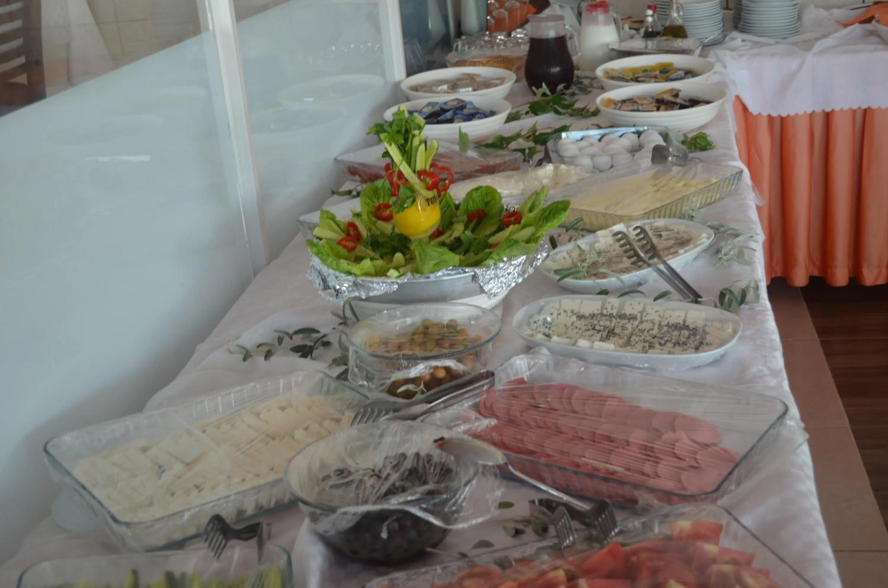 Buffet breakfast in Yasmin Hotel