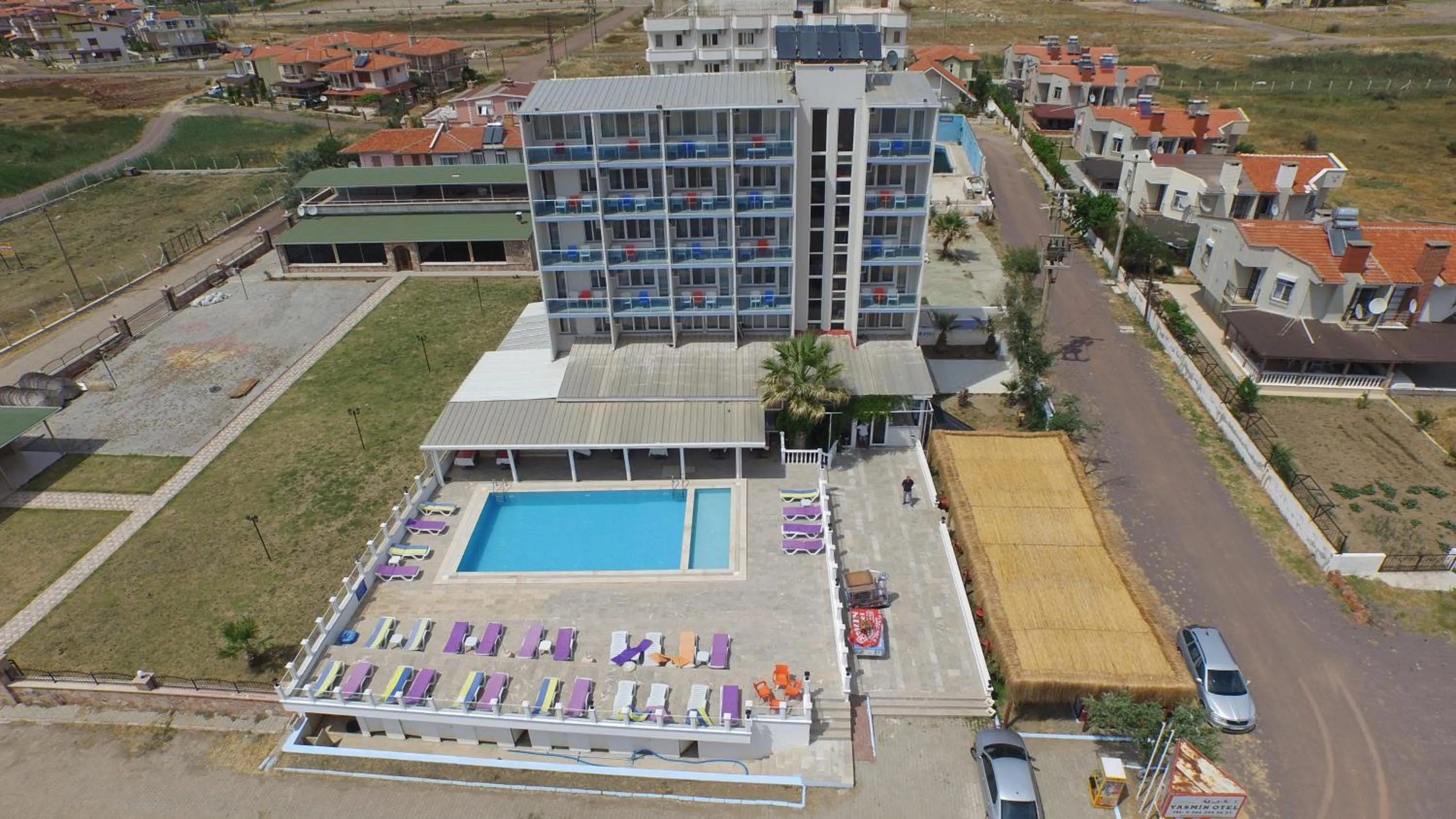 Bird's eye view in Yasmin Hotel