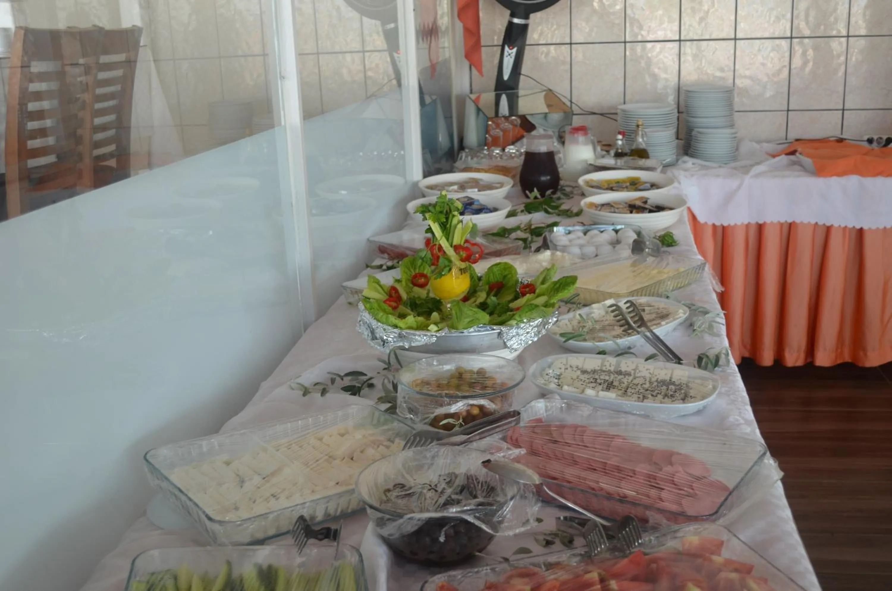 Buffet breakfast in Yasmin Hotel