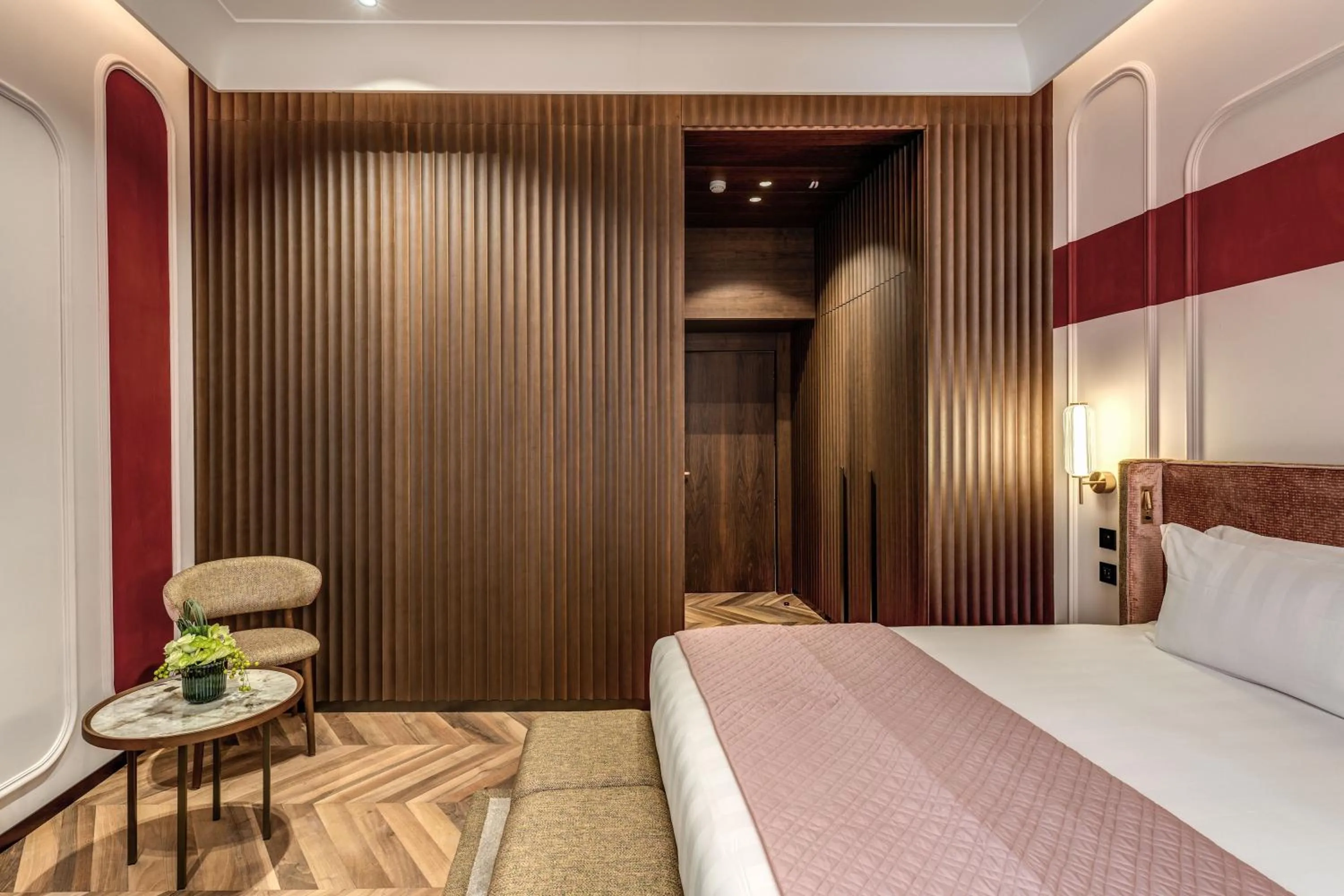 Bed in THE STEPS Hotel - by Eitch Collection