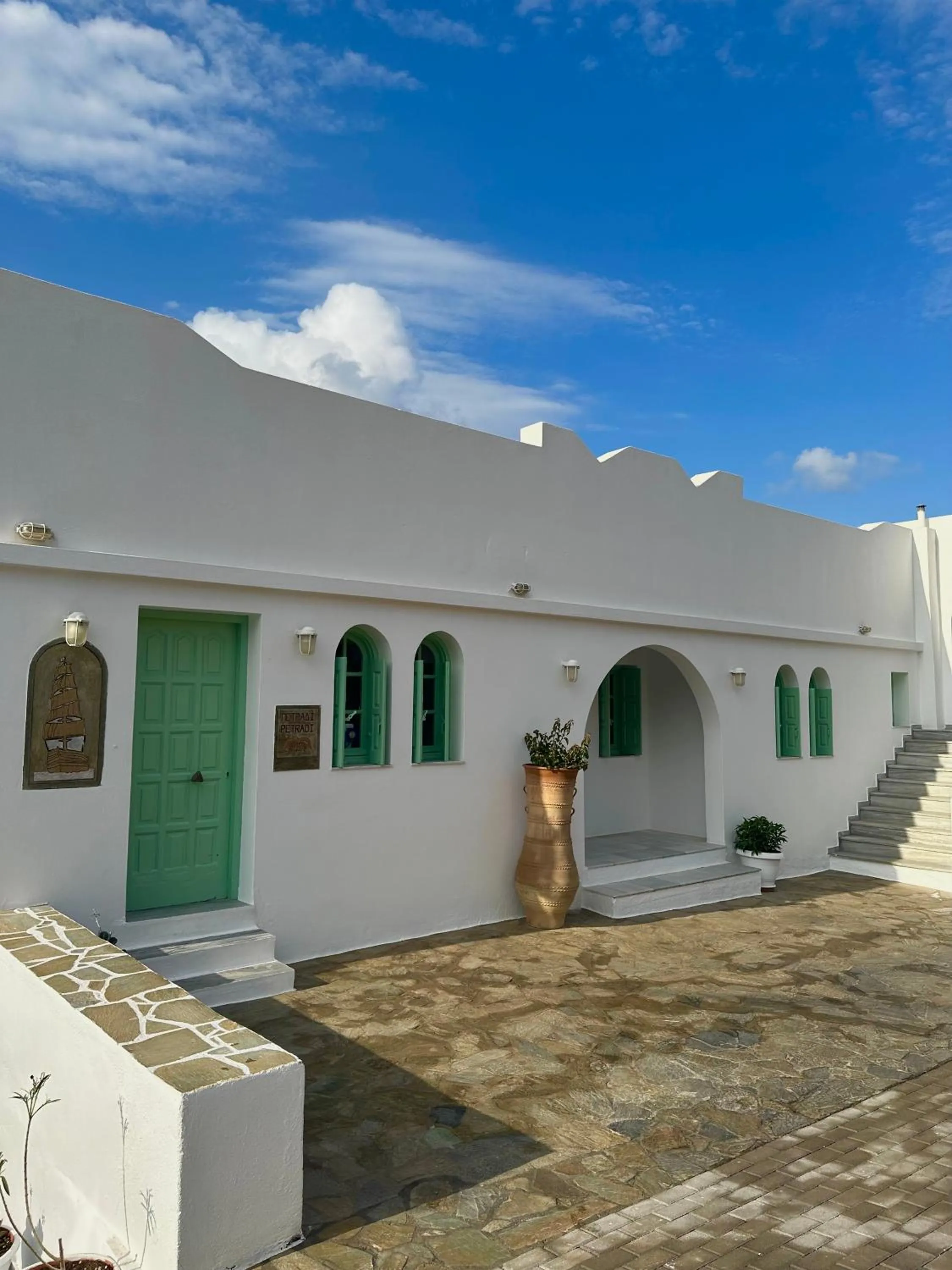 Lobby or reception in Hotel Petradi