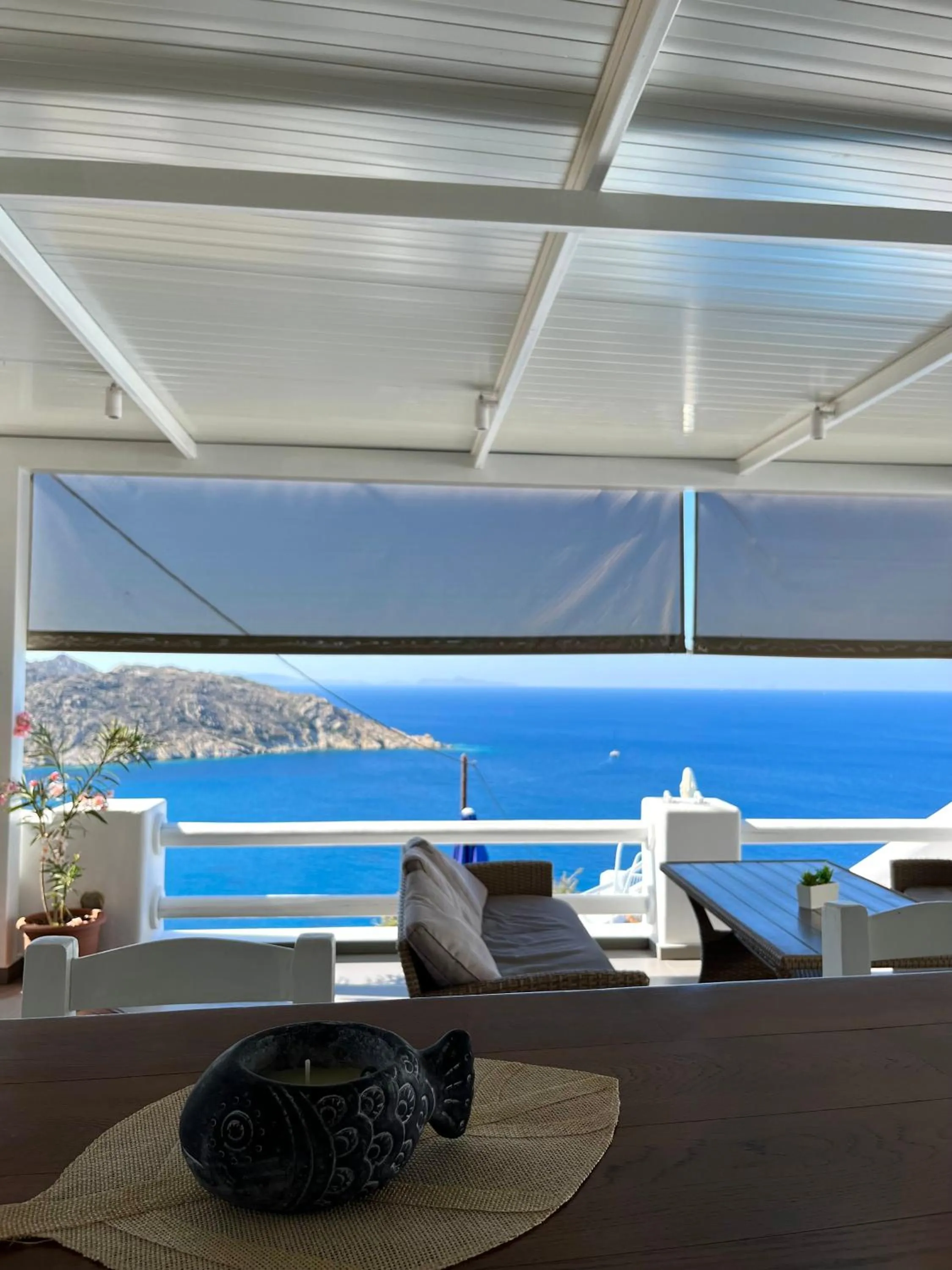 Seating area in Hotel Petradi