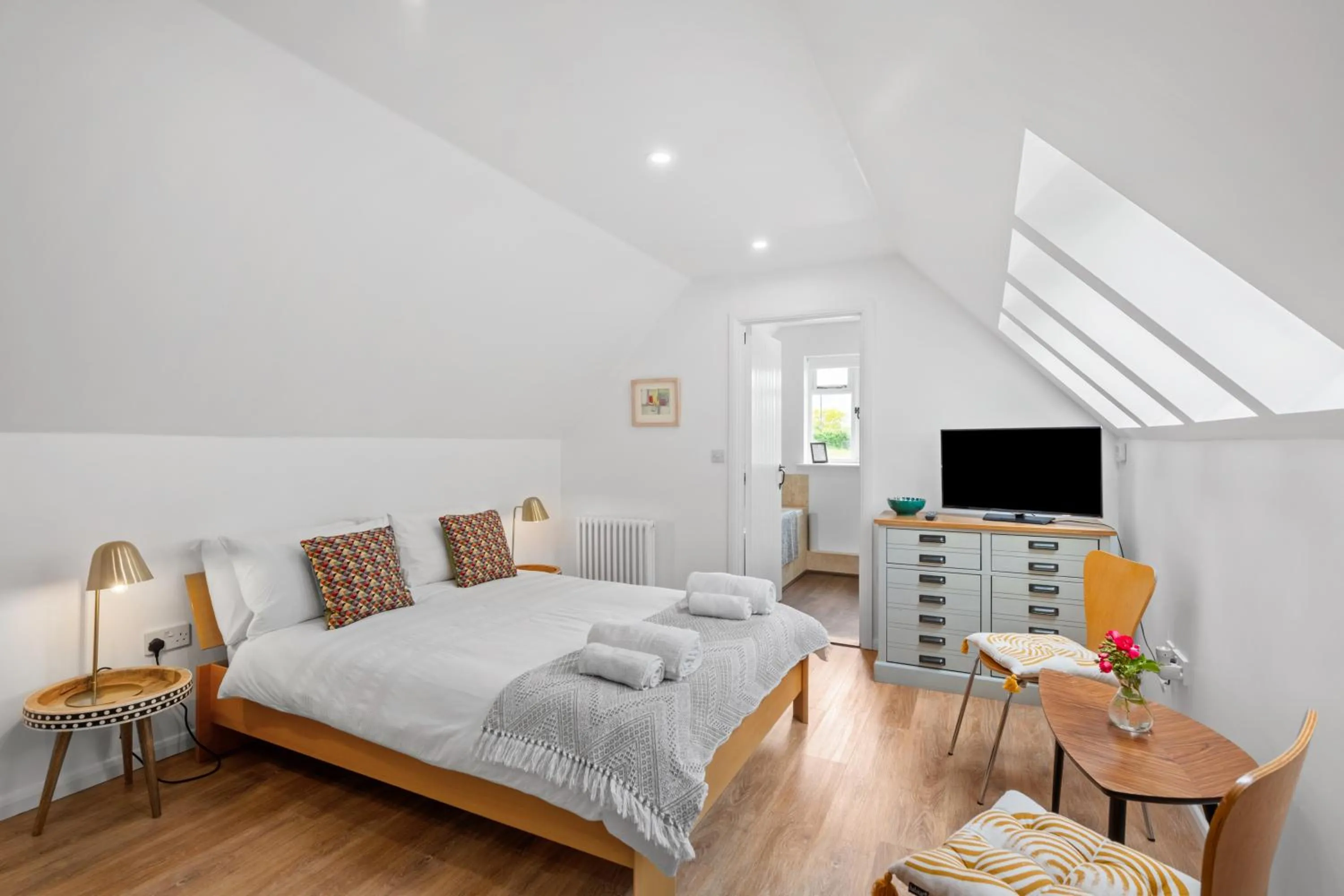 Bed in Attractive 2 storey, 2 bedroom barn in Long Melford