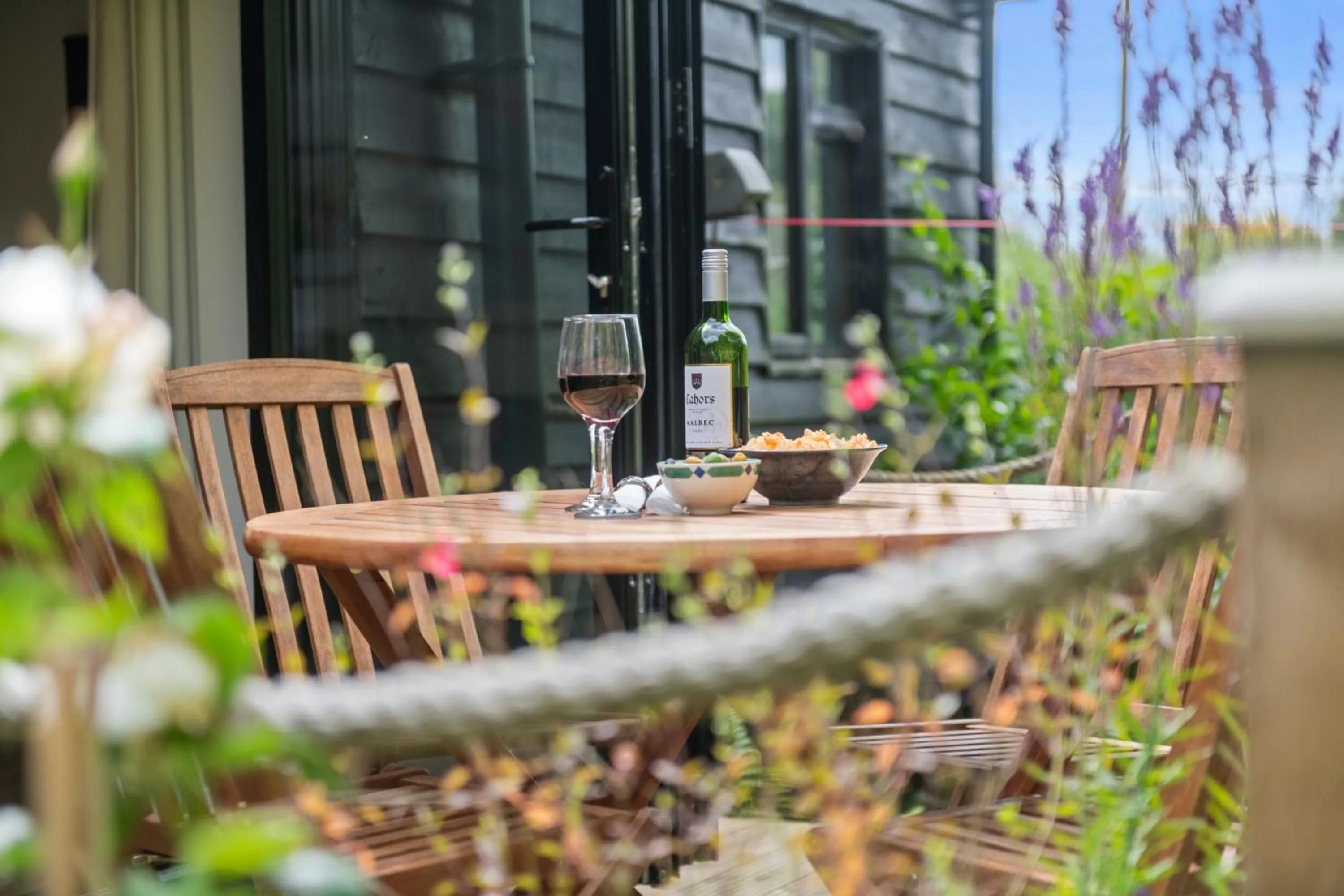 Patio in Attractive 2 storey, 2 bedroom barn in Long Melford