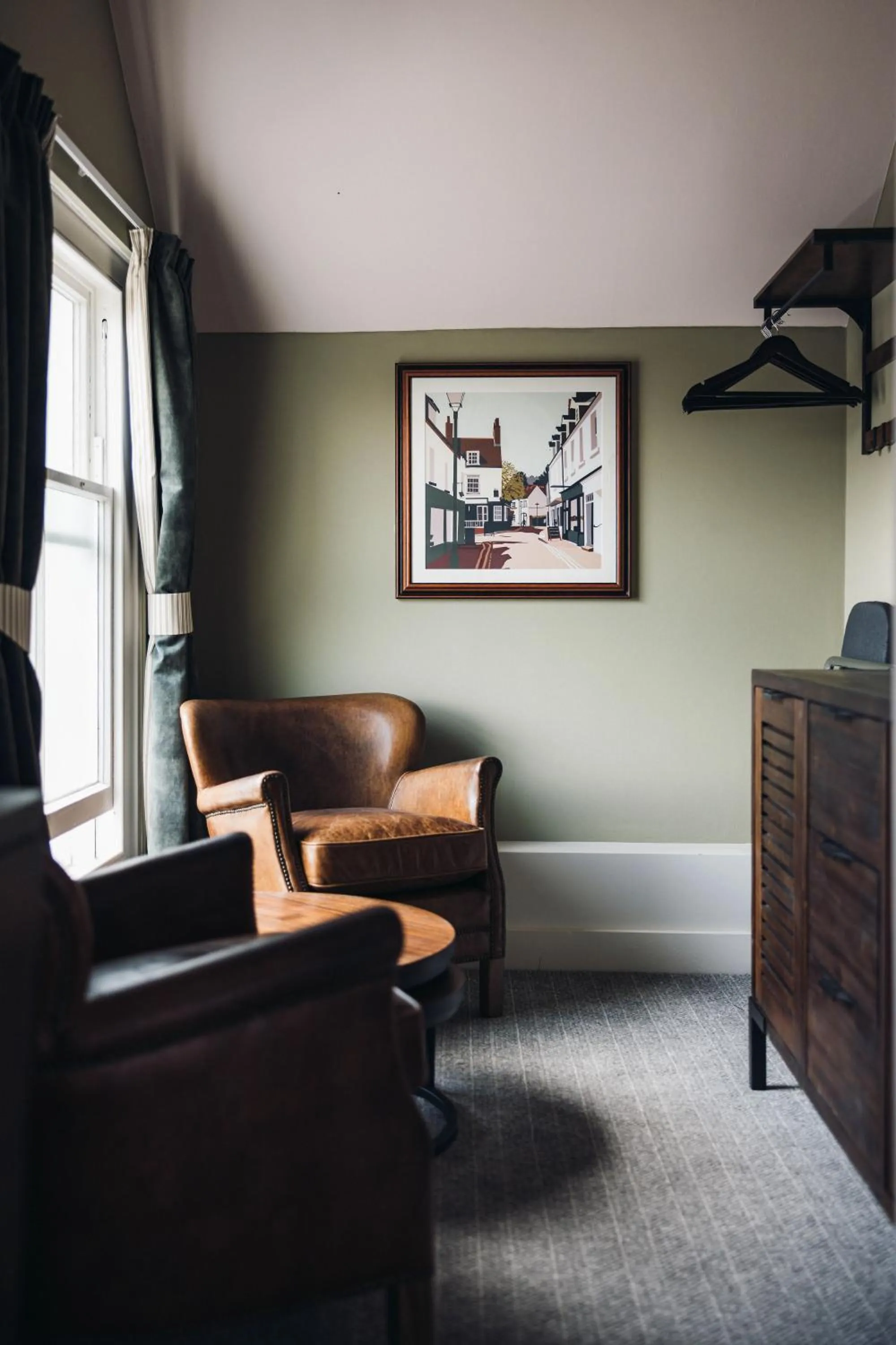Seating area in Gaskell Arms