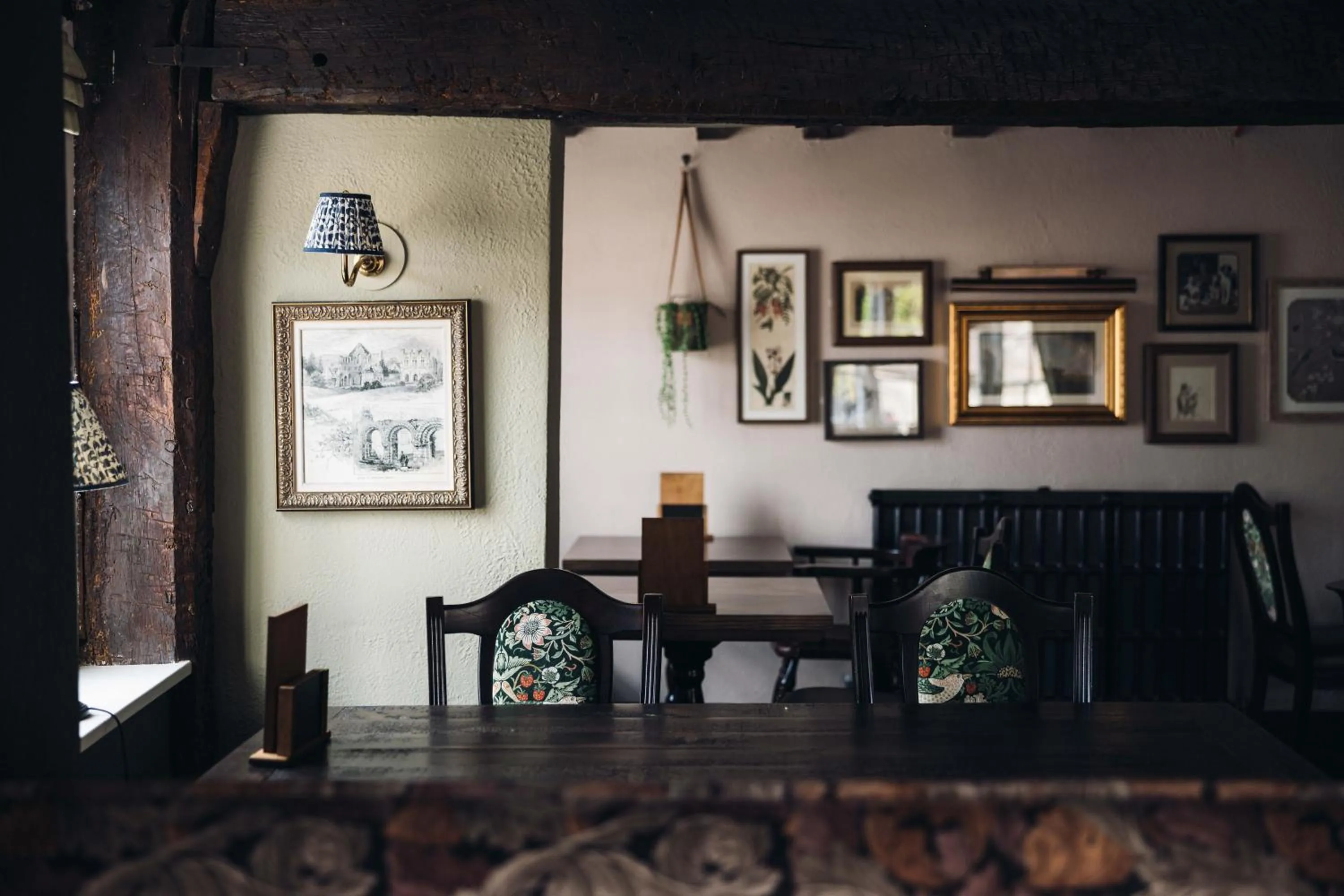 Dining area in Gaskell Arms