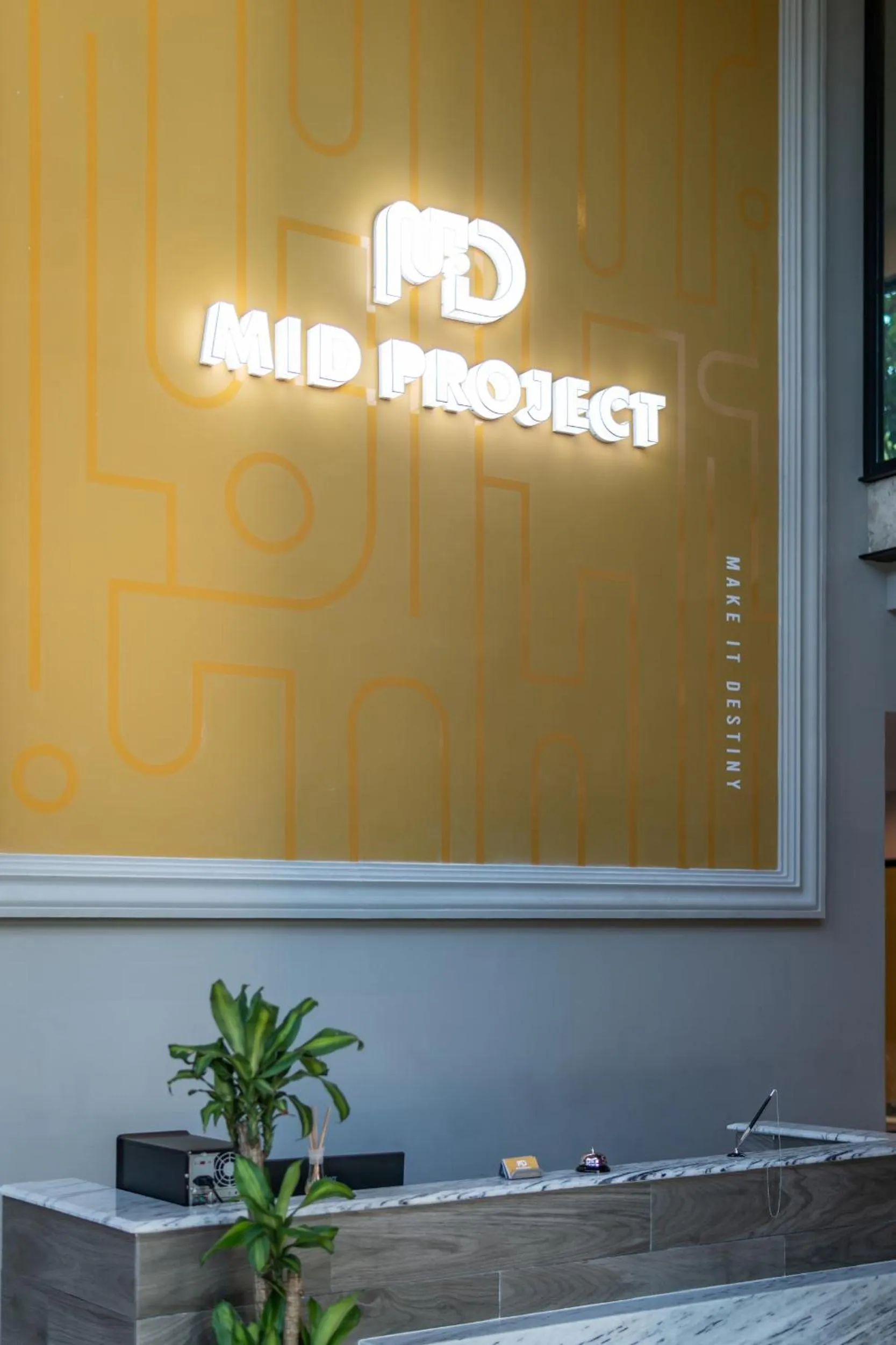 Lobby or reception in Hotel MID Project