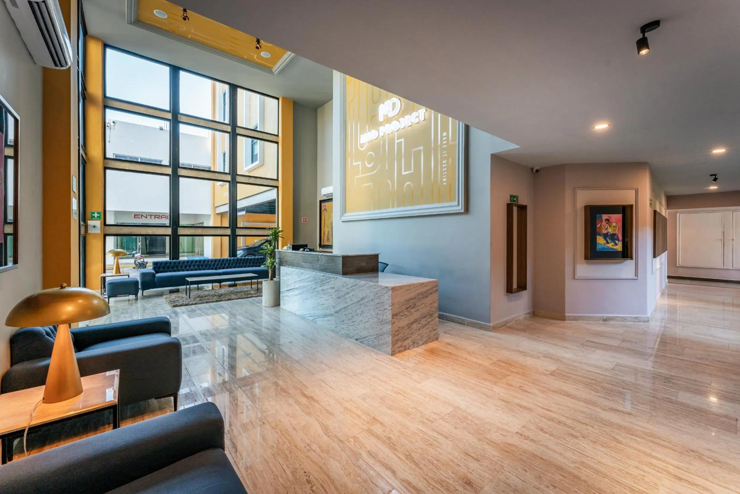 Lobby or reception in Hotel MID Project
