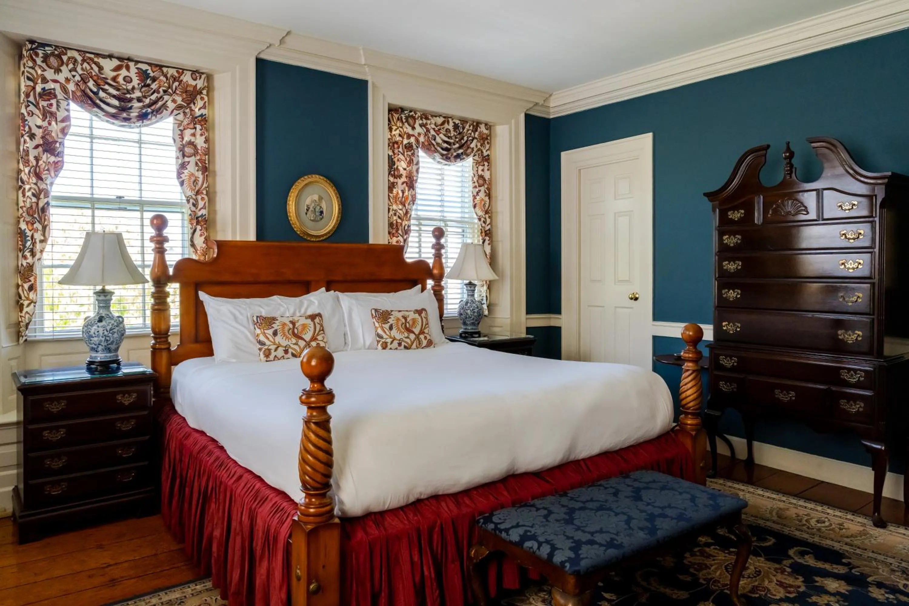Bedroom, Bed in Francis Malbone House