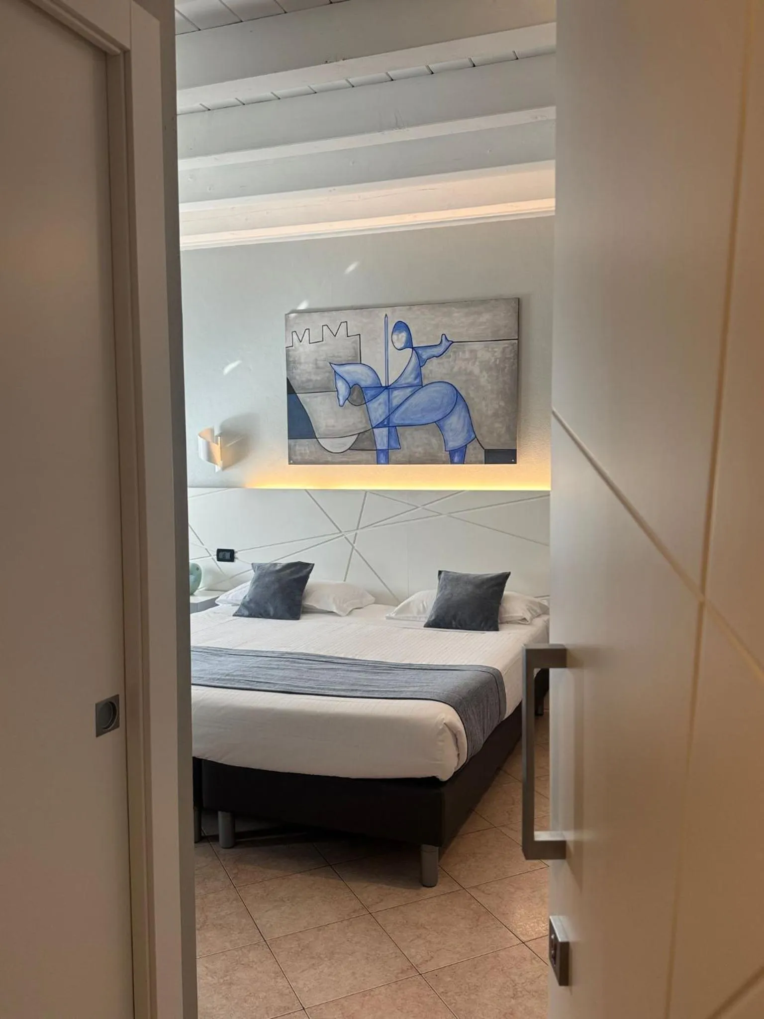 Bedroom, Bed in Hotel Fontana Verona