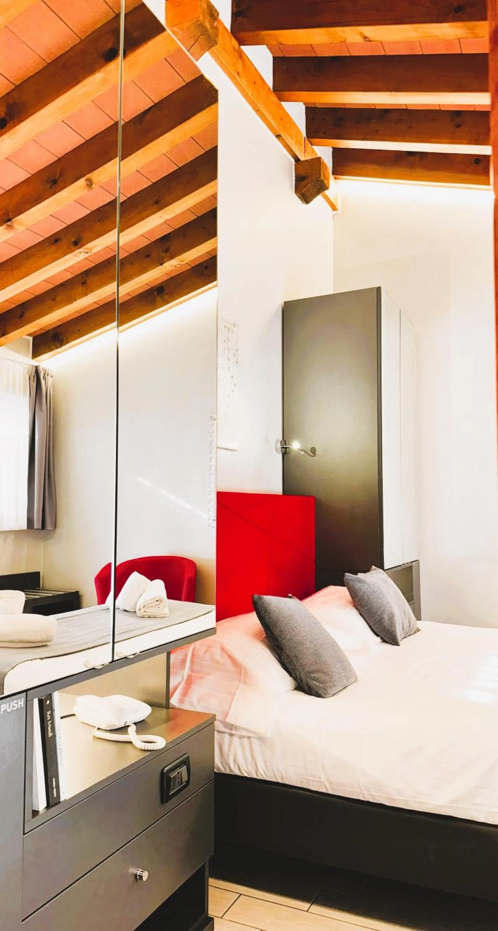 Bed in Hotel Fontana Verona