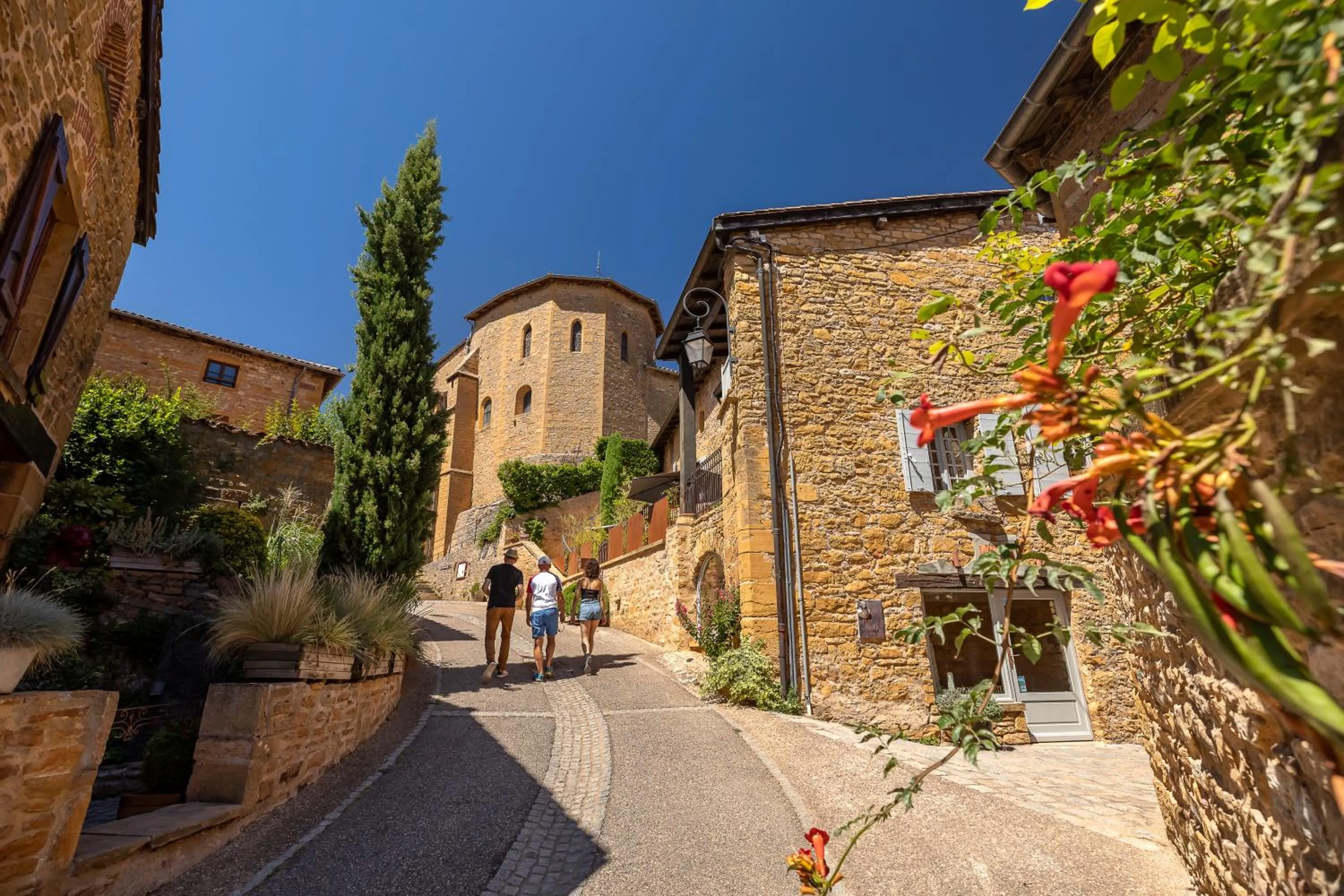 Hiking in Le Clos Des Anges