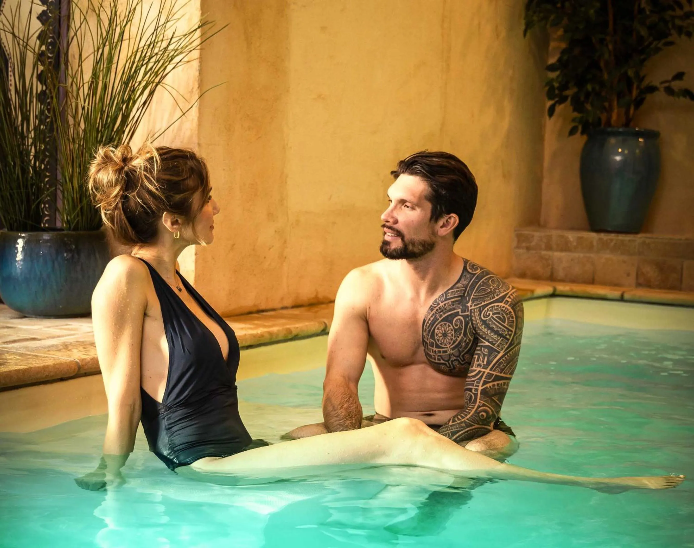 Spa and wellness centre/facilities in Le Clos Des Anges