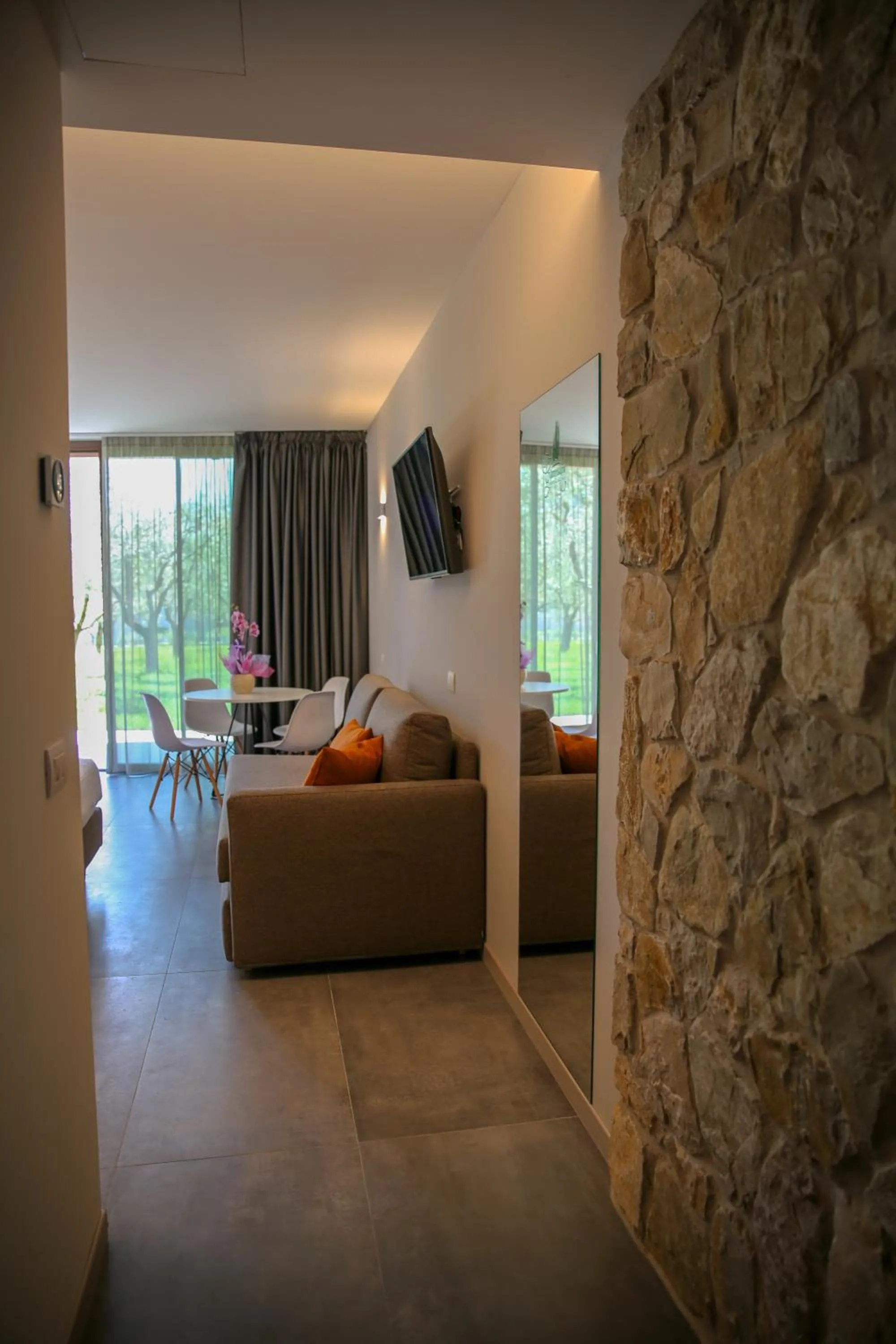 Photo of the whole room in La Cipressina B&B