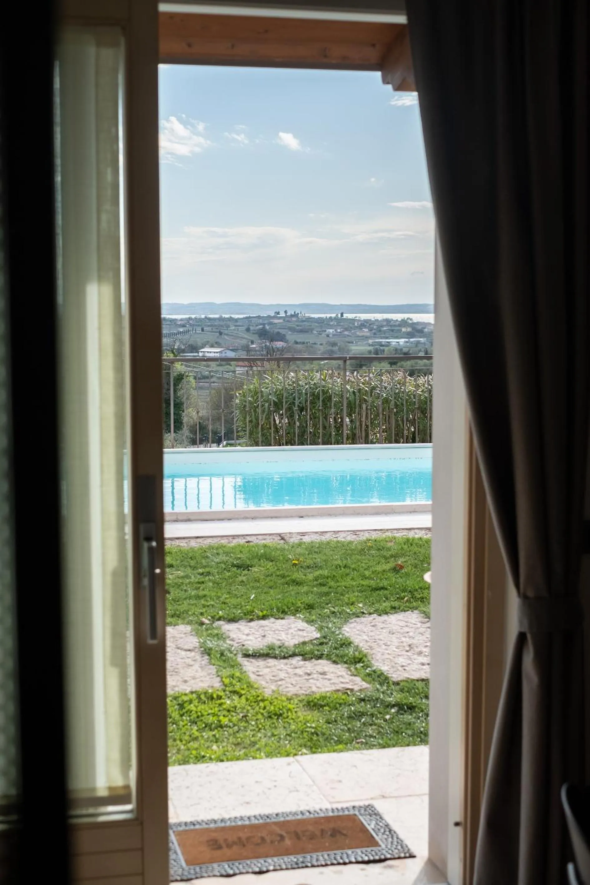 View (from property/room) in La Cipressina B&B