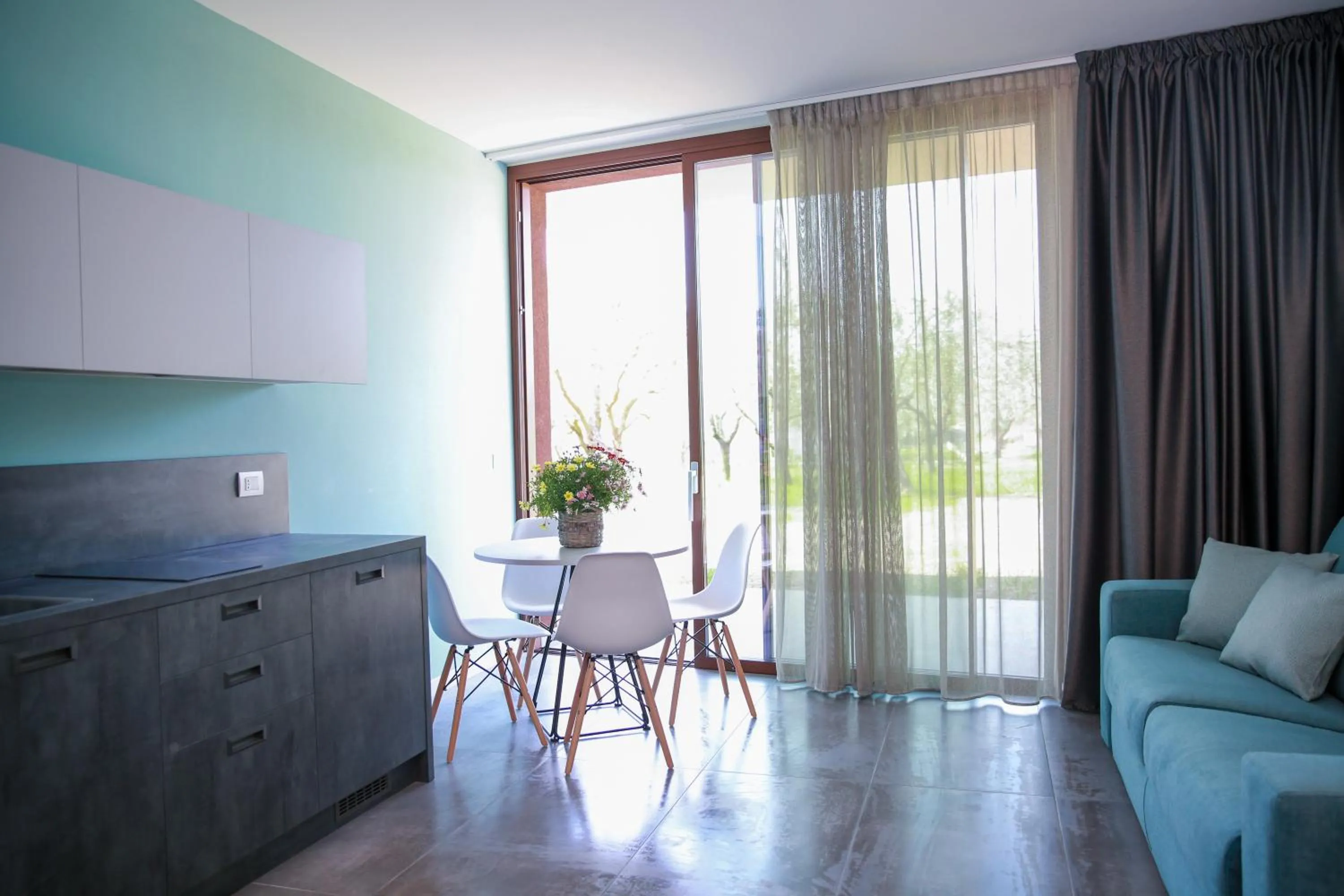 Seating area in La Cipressina B&B