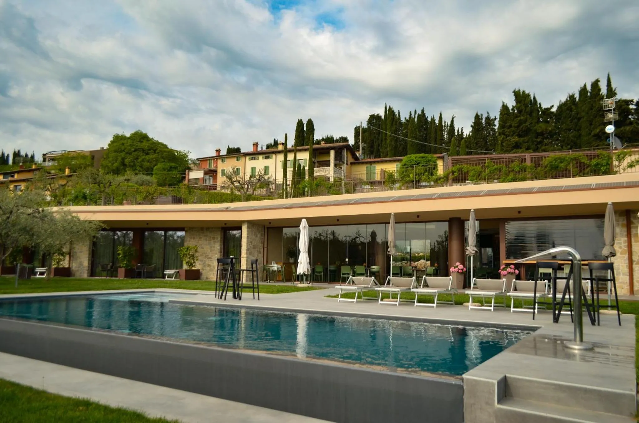 Property building in La Cipressina B&B