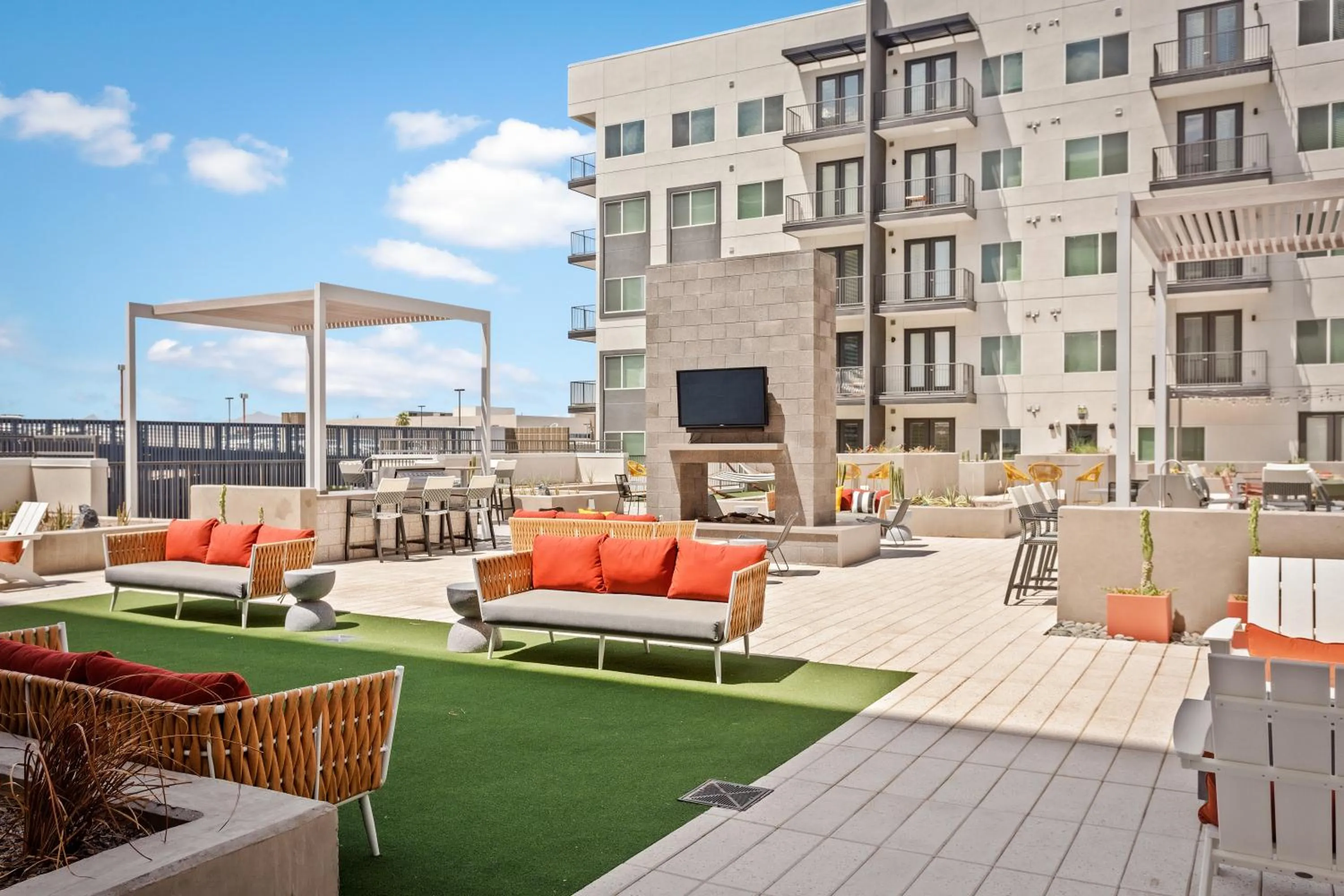 Patio in Locale Midtown Phoenix