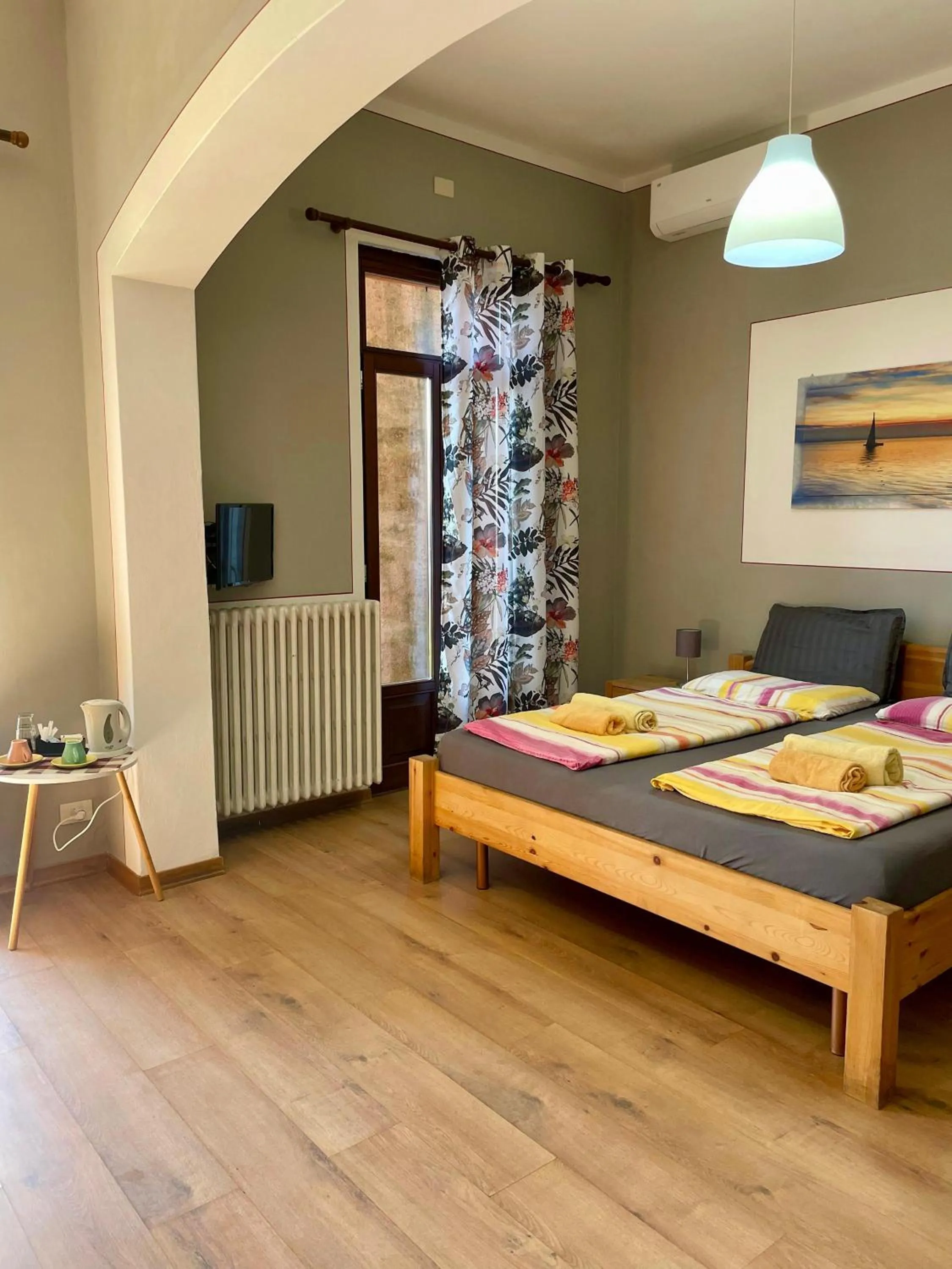 Bed in Villa Angelina