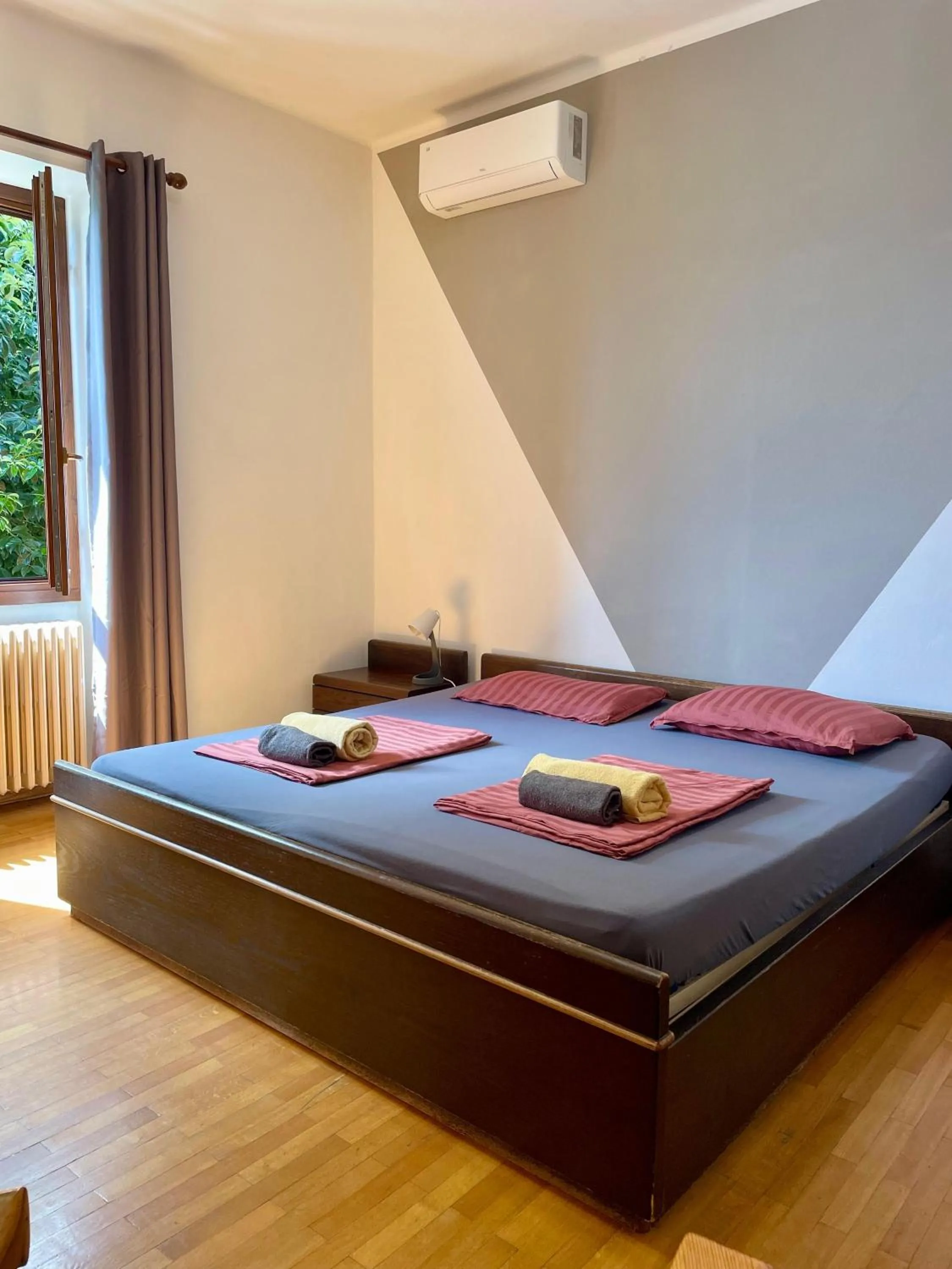 Bed in Villa Angelina
