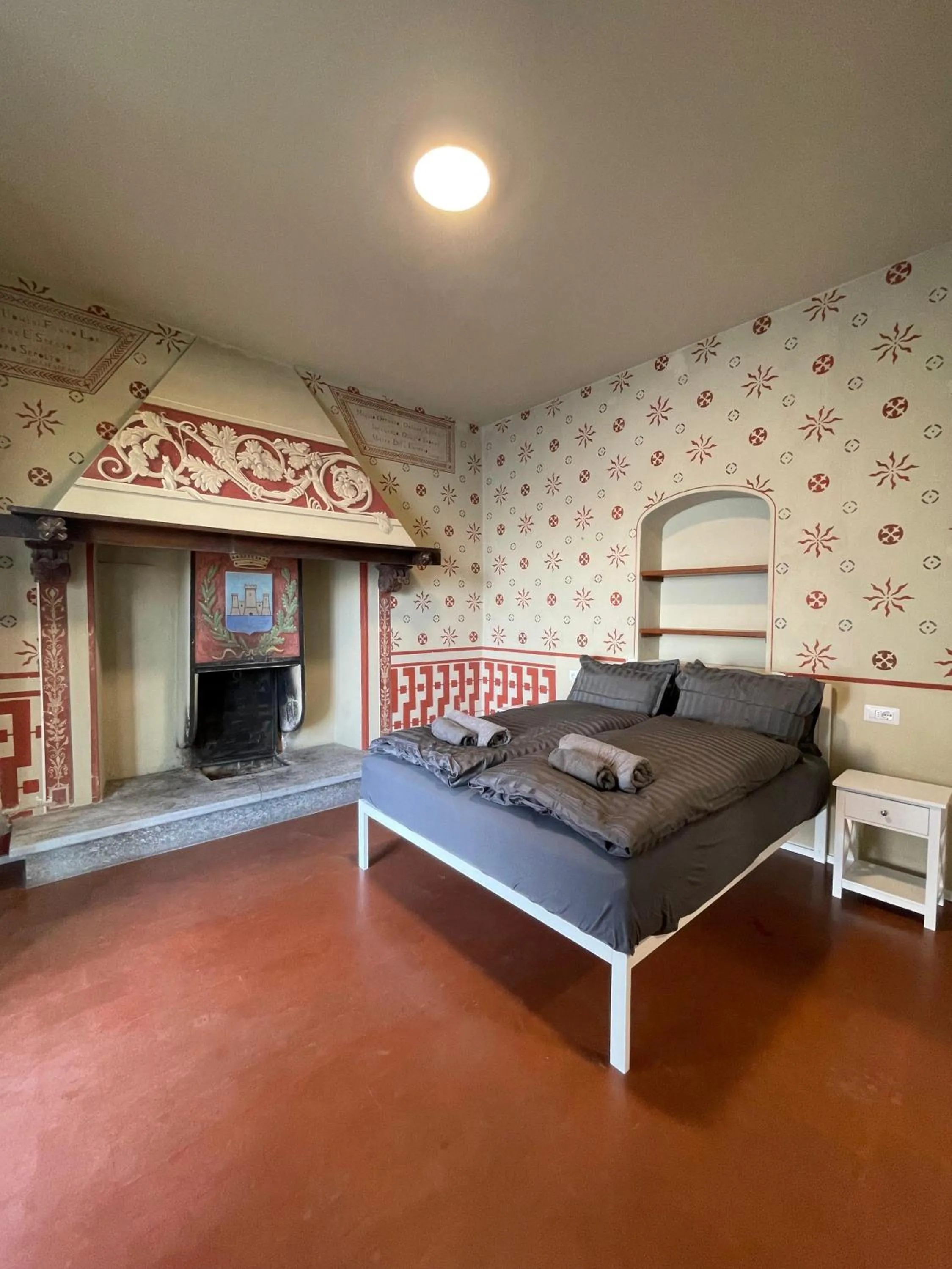 Bedroom, Bed in Villa Angelina