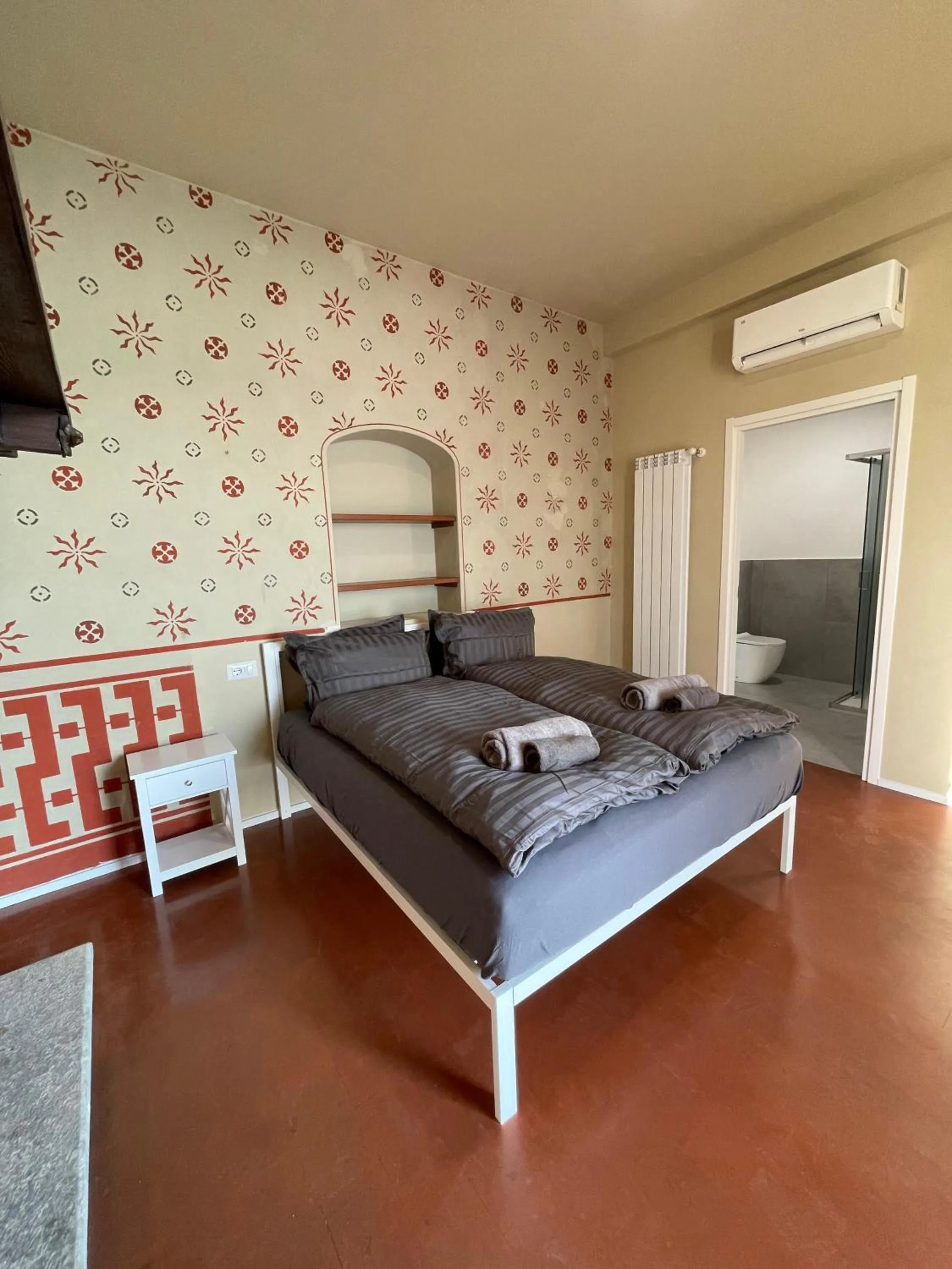 Bedroom, Bed in Villa Angelina