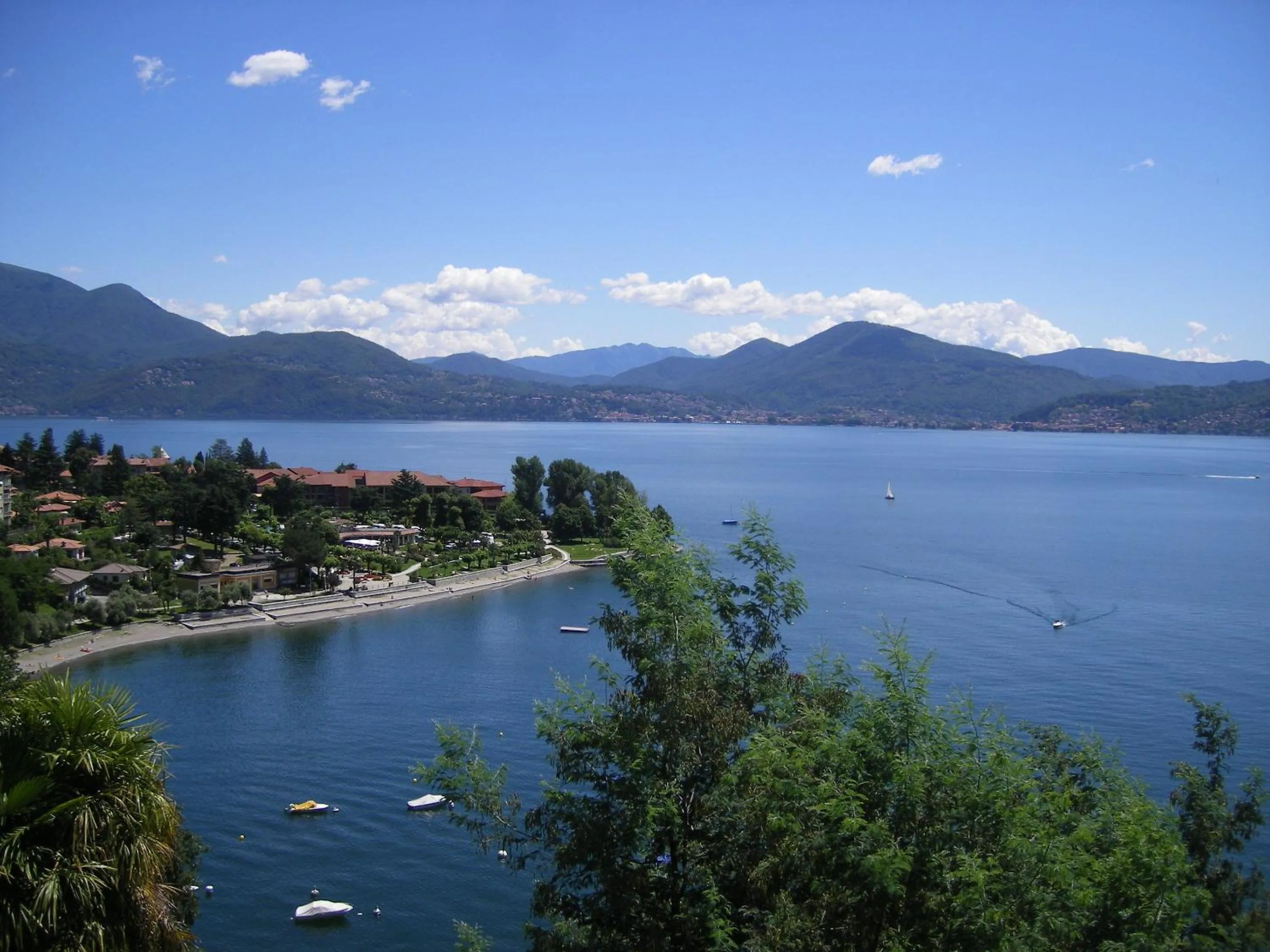 Lake view in Villa Angelina