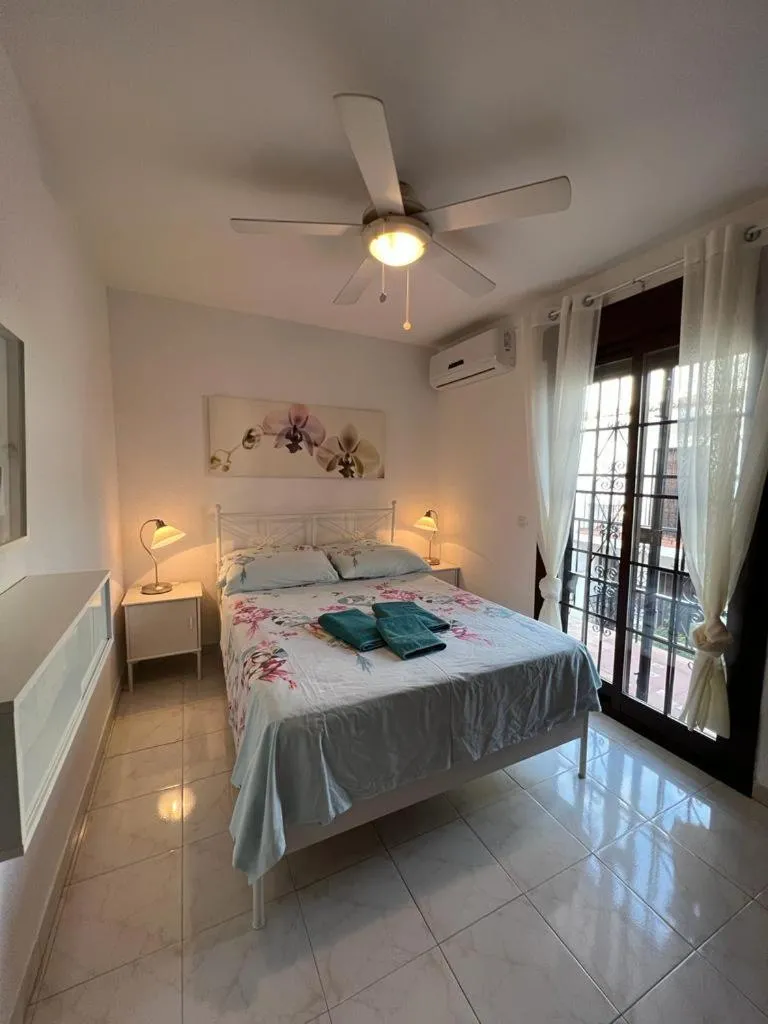 Bed in Pueblo Andaluz Nerja