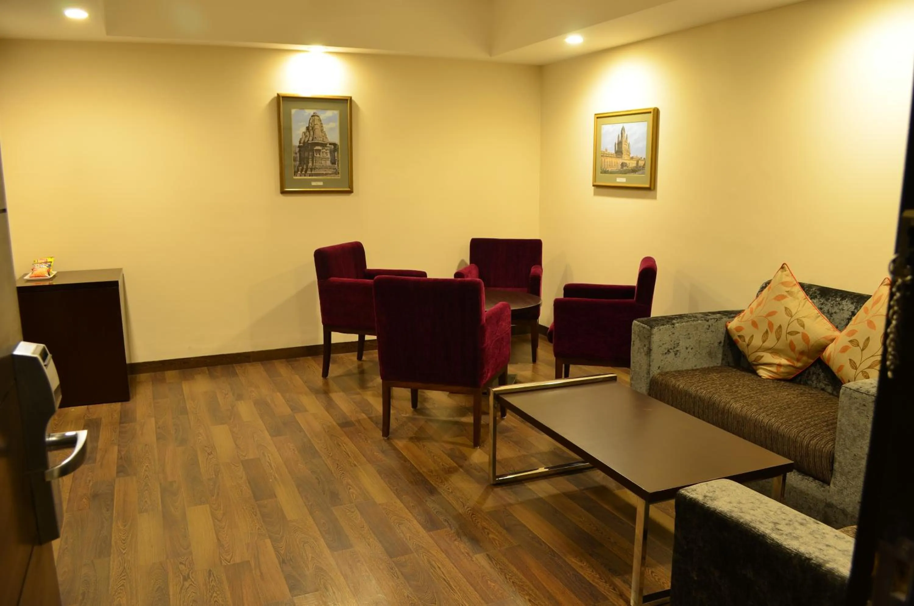 Living room in The Cloud Hotel