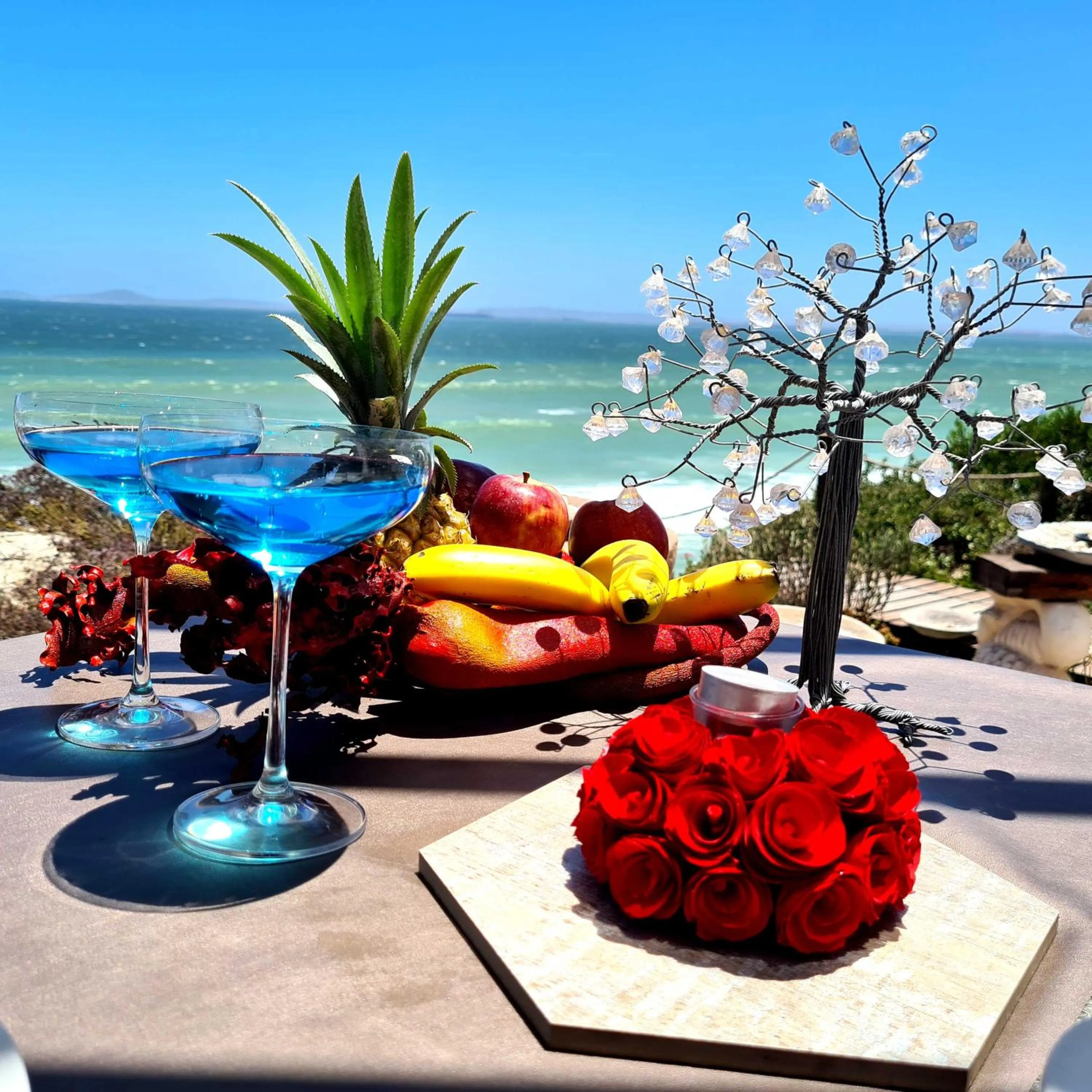Patio in Crystal Lagoon Lodge