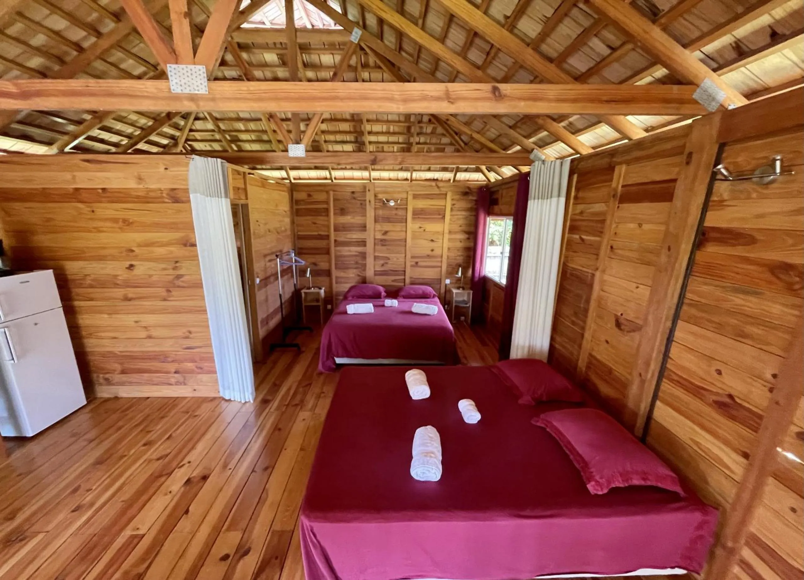 Bed in RAIATEA - Orion Hoe Bungalow